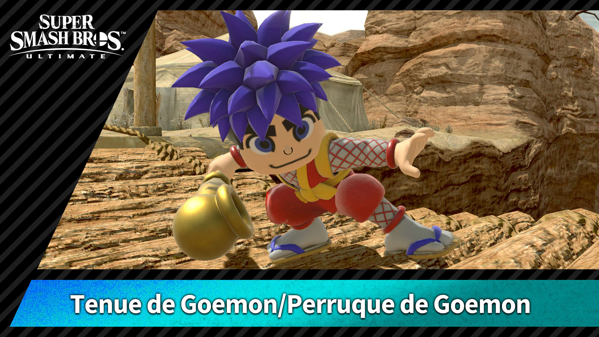 【Costume】Tenue de Goemon/Perruque de Goemon