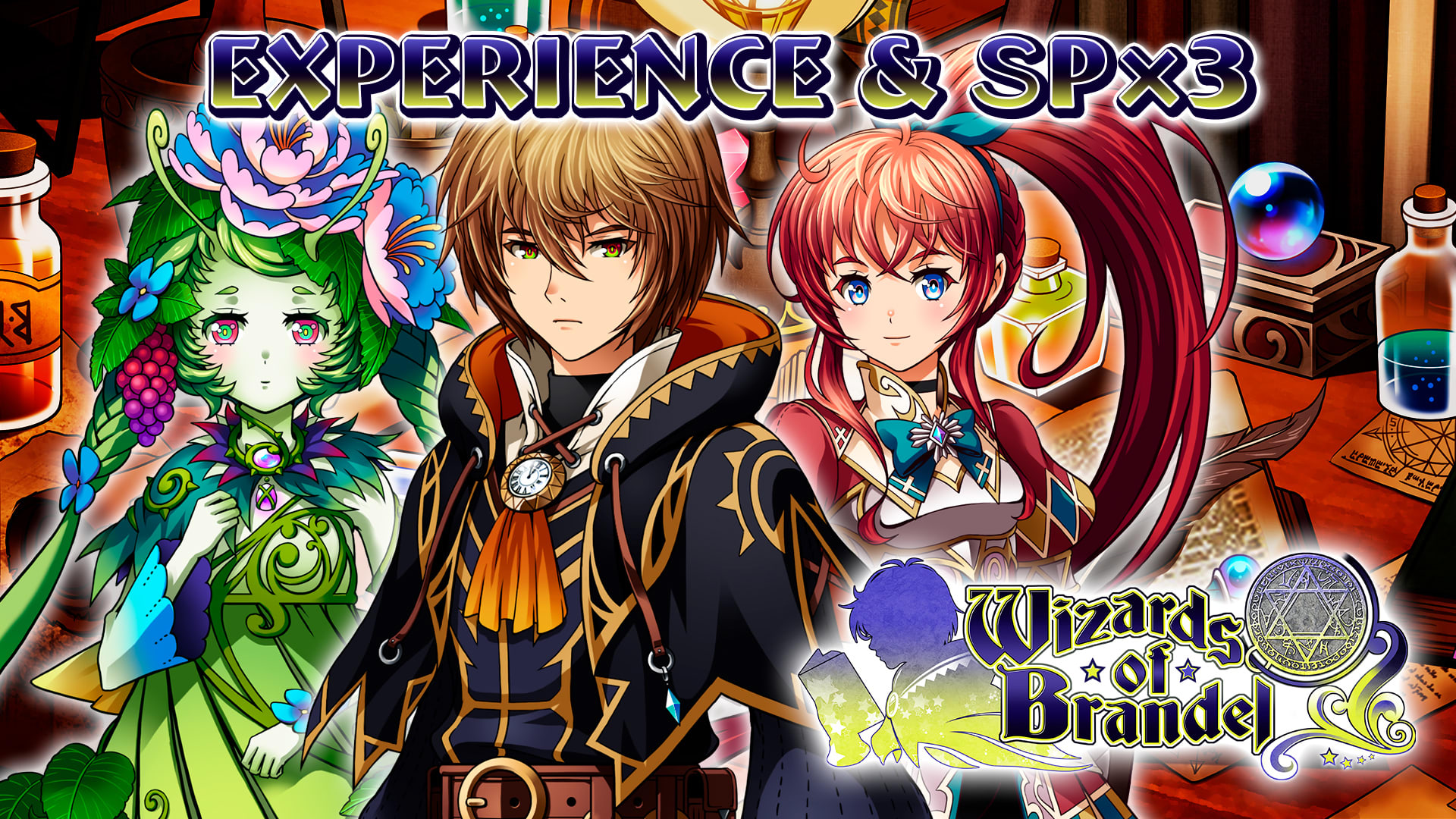 Experience & SP x2 - Wizards of Brandel