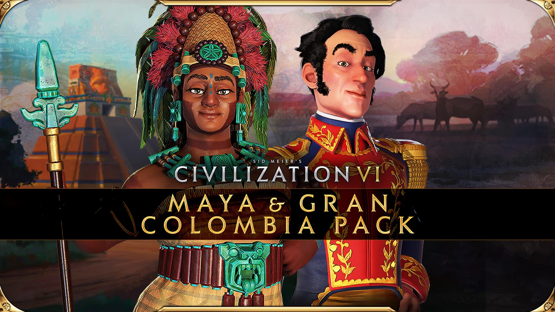 Civilization VI - Pacote Maia e Grande Colômbia