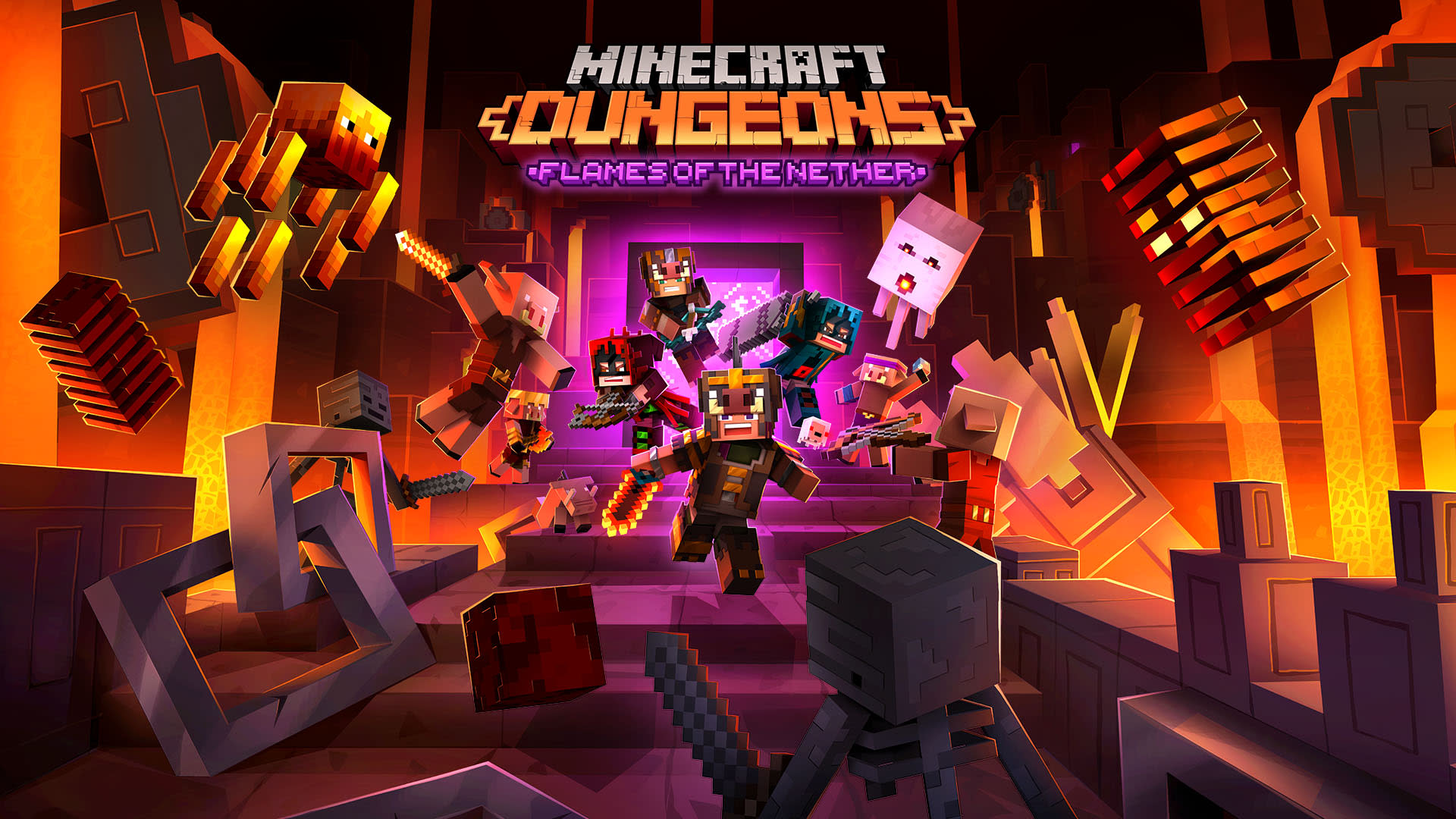 Minecraft Dungeons: Chamas do Nether