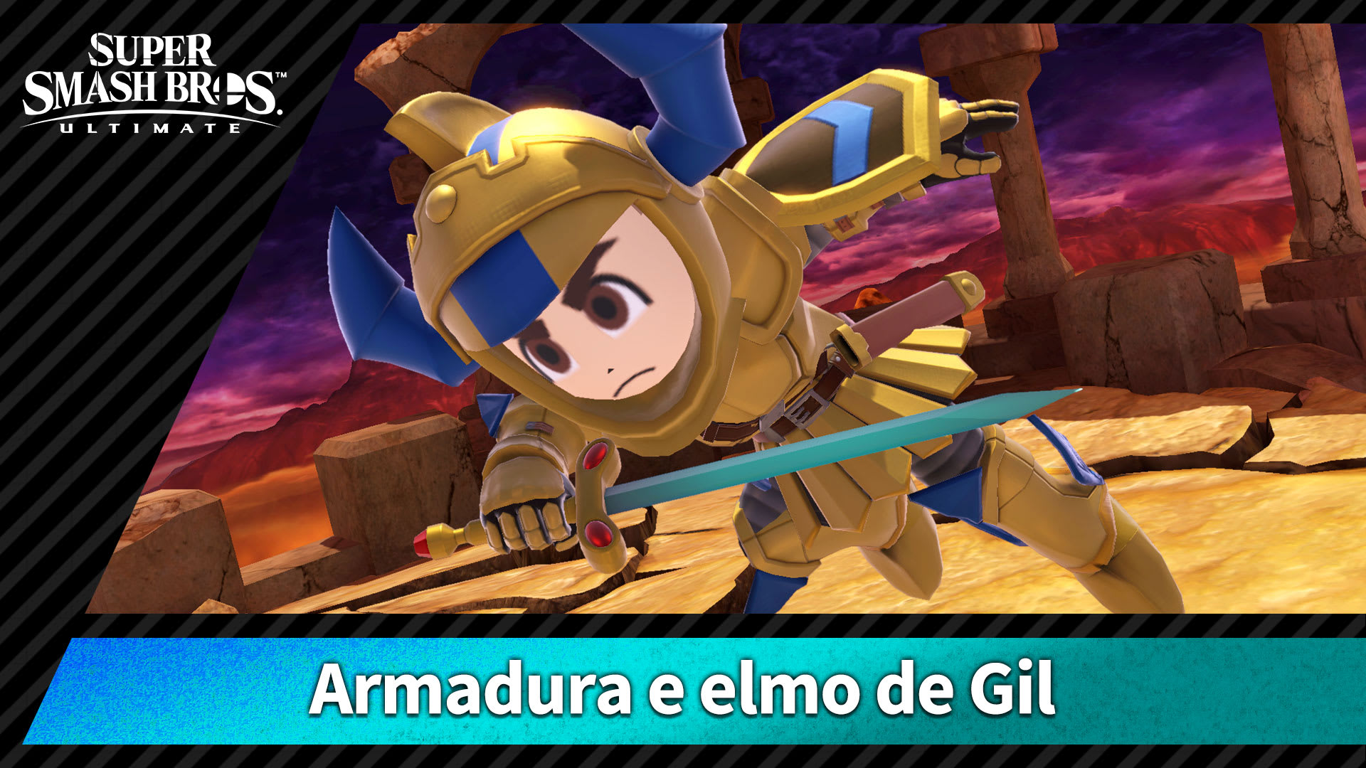 【Disfarce】Armadura e elmo de Gil