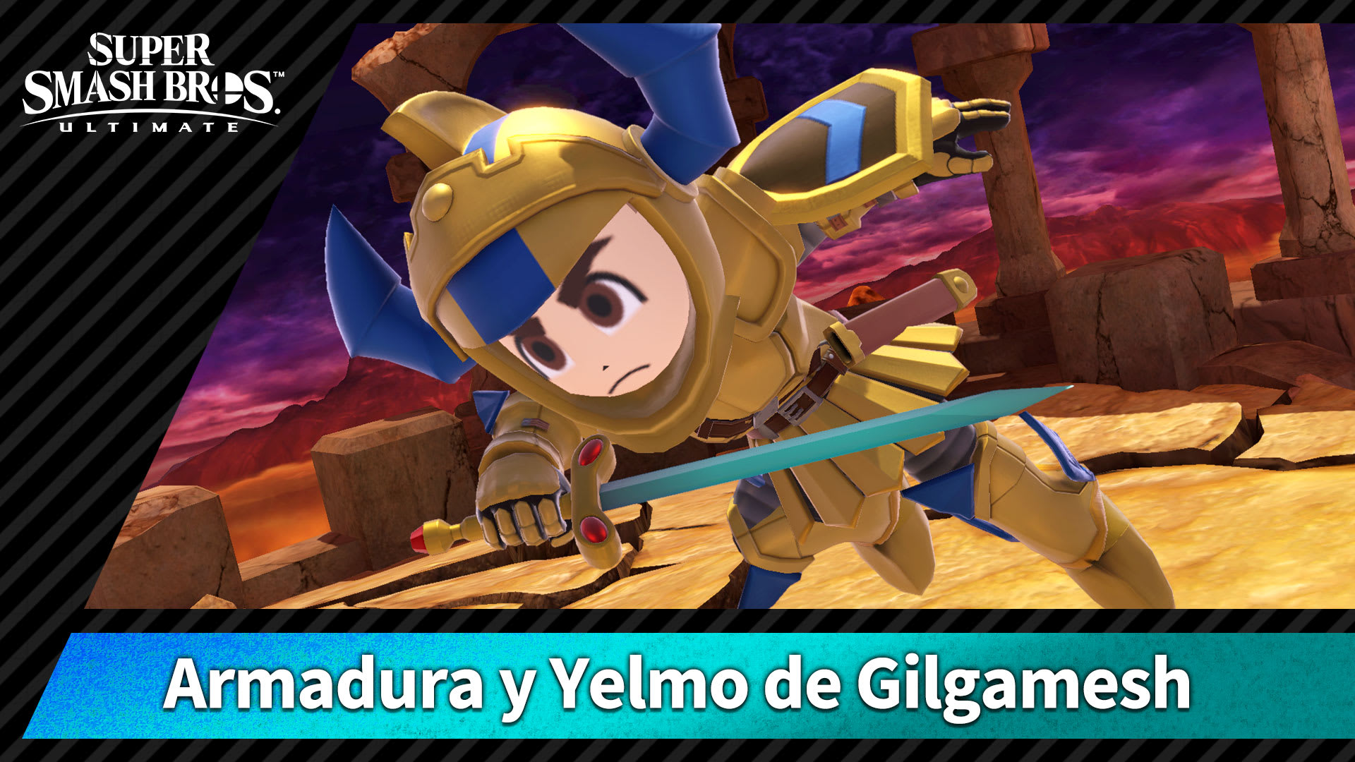 【Disfraz】Armadura de Gilgamesh / Yelmo de Gilgamesh