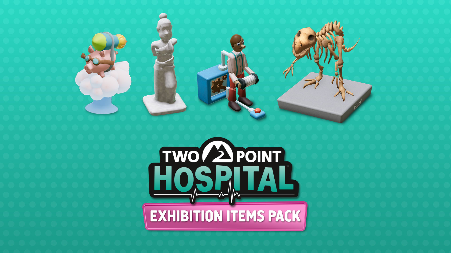 Two Point Hospital: Exhibition Items Pack