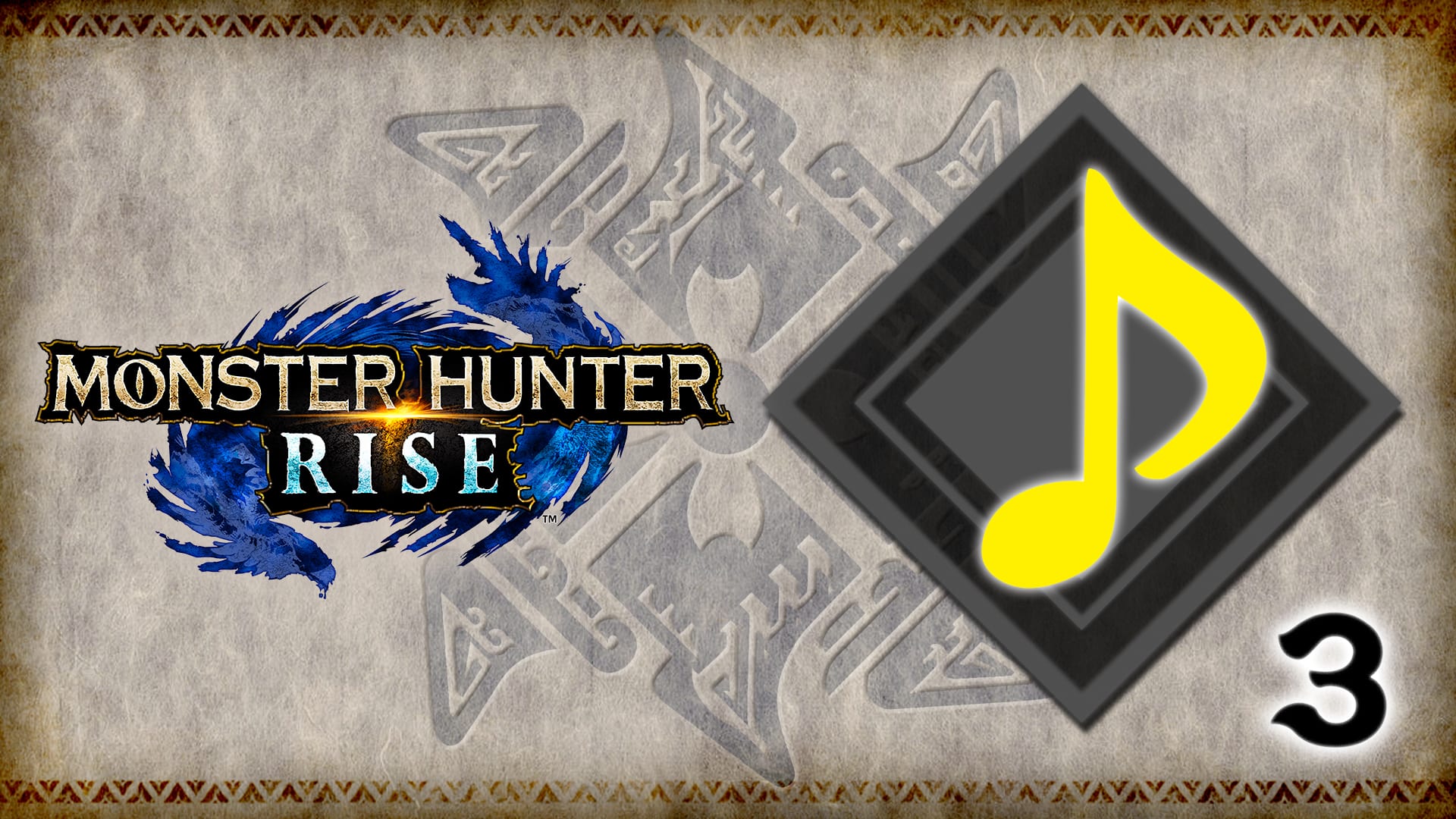 Música de fundo "Monster Hunter Series Bases"