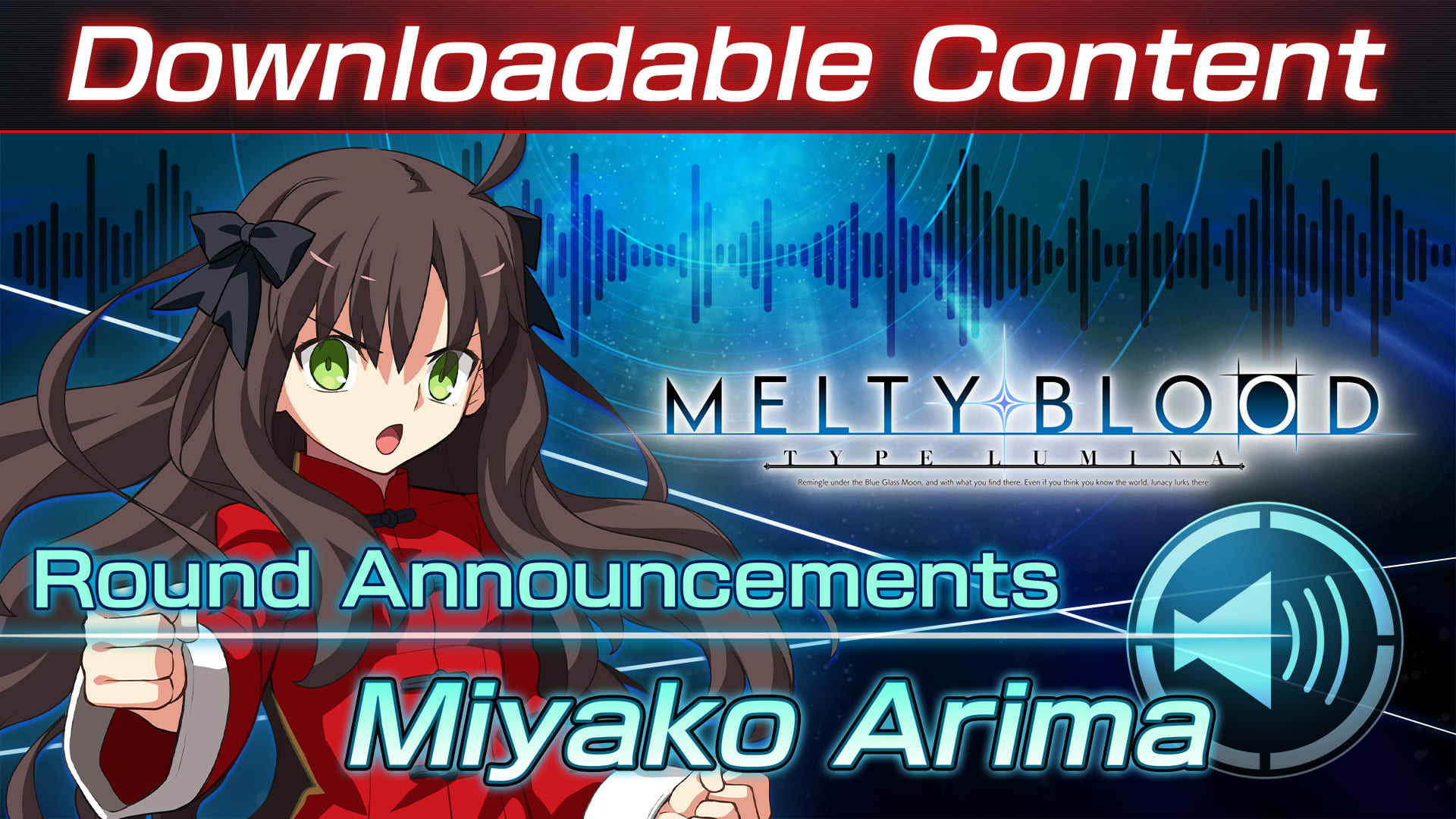 Conteúdo adicional "Voz de anúncio do round: Miyako Arima"