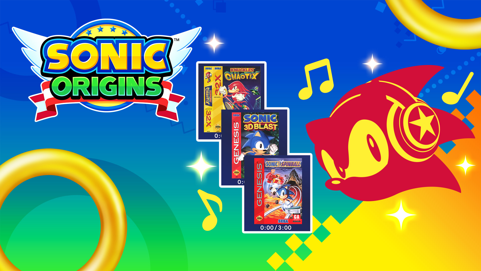 Sonic Origins: Pacote Musical Clássico 