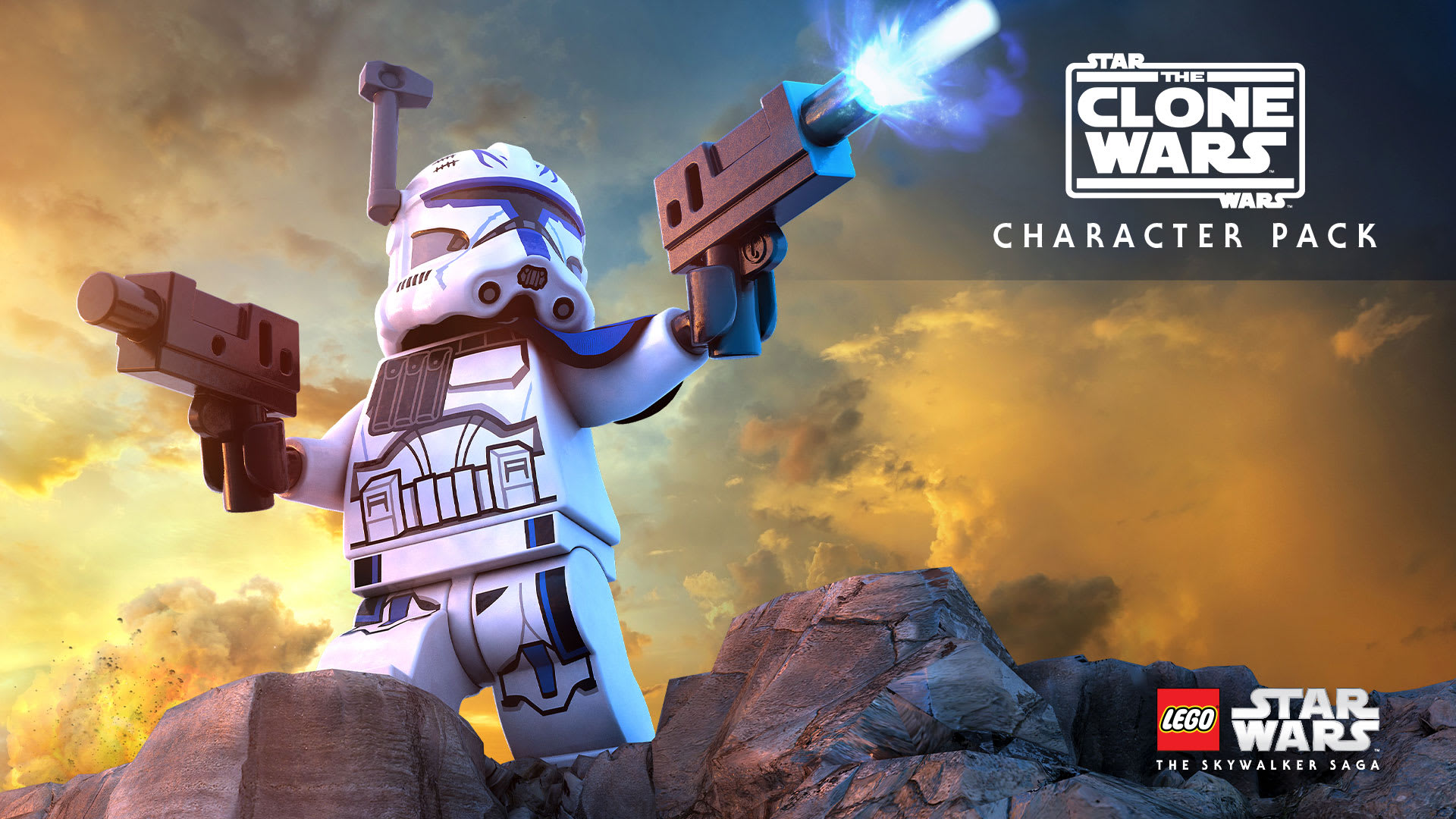 Pacote Guerras Clônicas de LEGO® Star Wars™: A Saga Skywalker