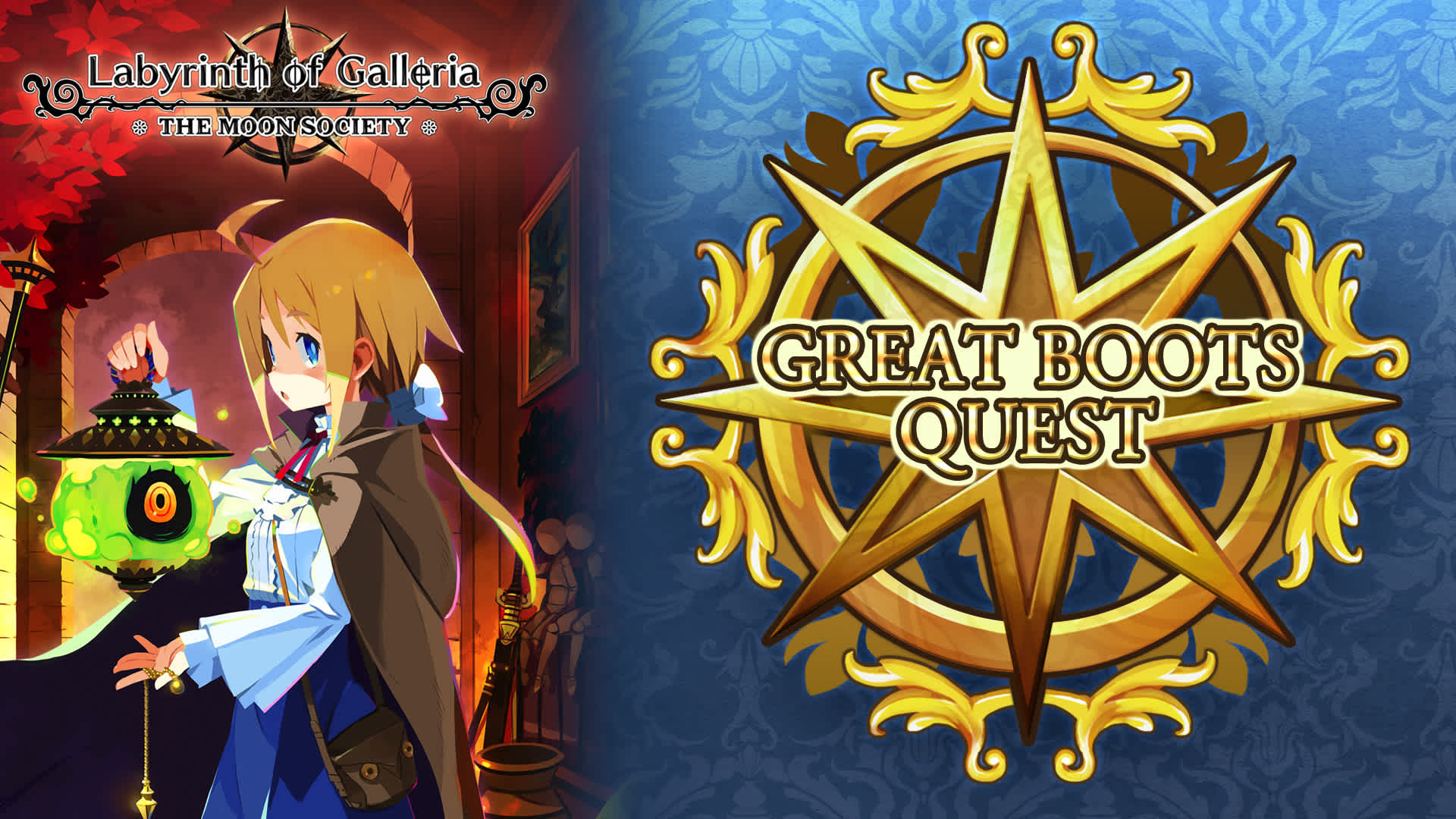 Labyrinth of Galleria: The Moon Society – Great Boots Quest