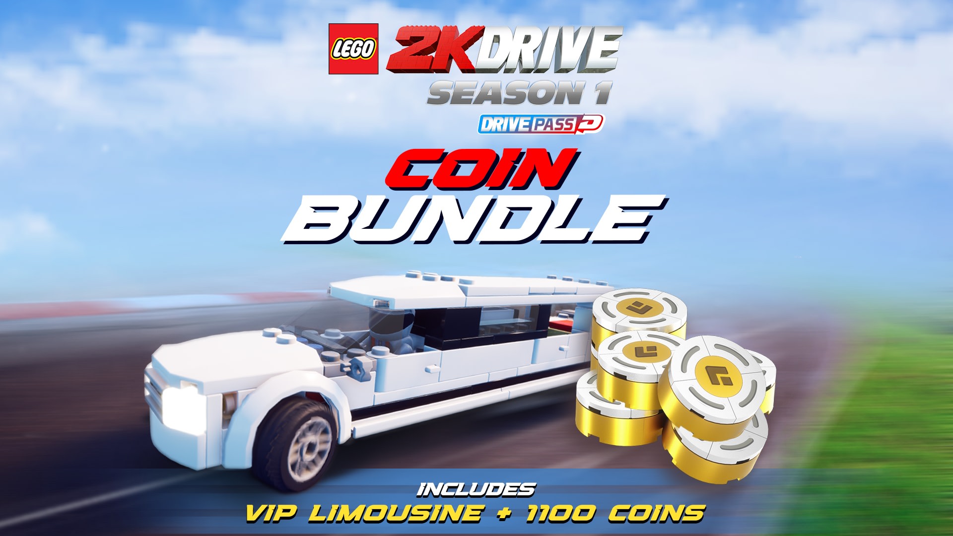 LEGO® 2K Drive – Kauden 1 kolikkopaketti