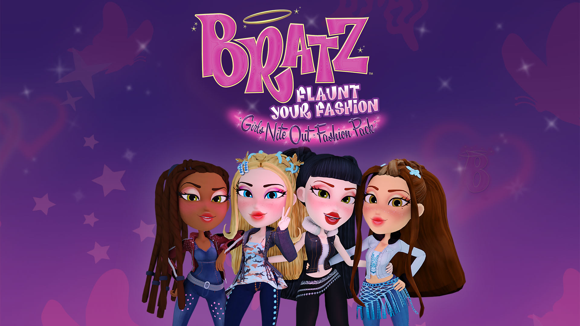 Bratz™: Exiba seu Estilo – Pacote de Moda Noitada das Garotas