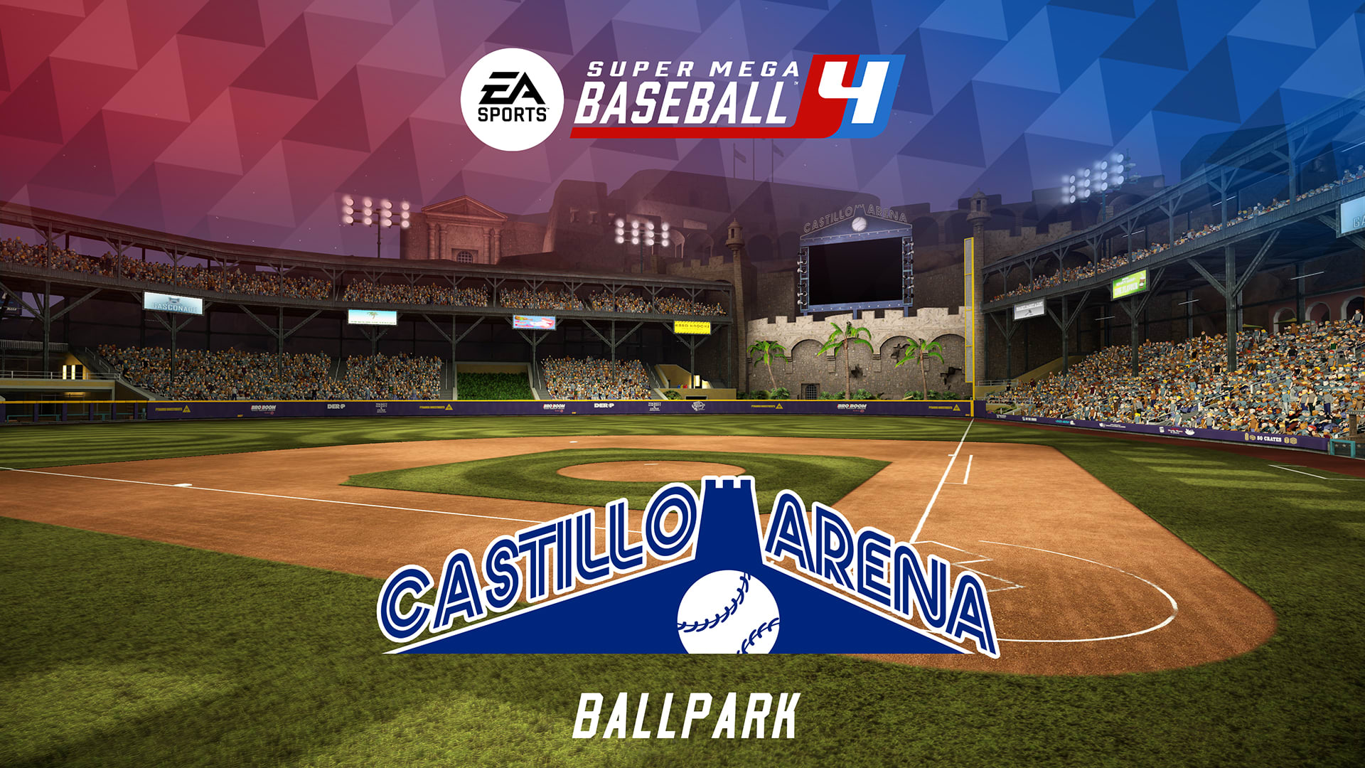 Estadio Castillo Arena de Super Mega Baseball™ 4