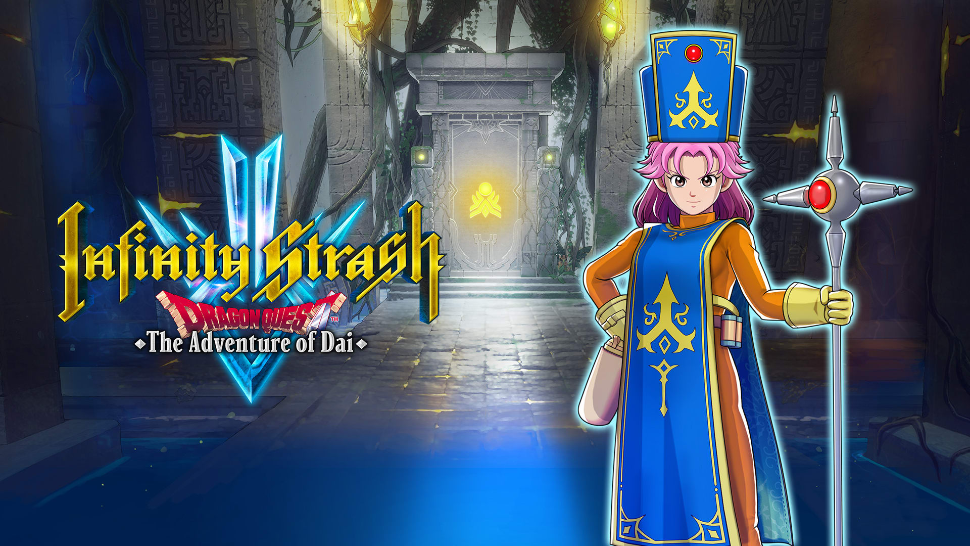 Infinity Strash: DRAGON QUEST The Adventure of Dai - Roupa de Legendary Priest