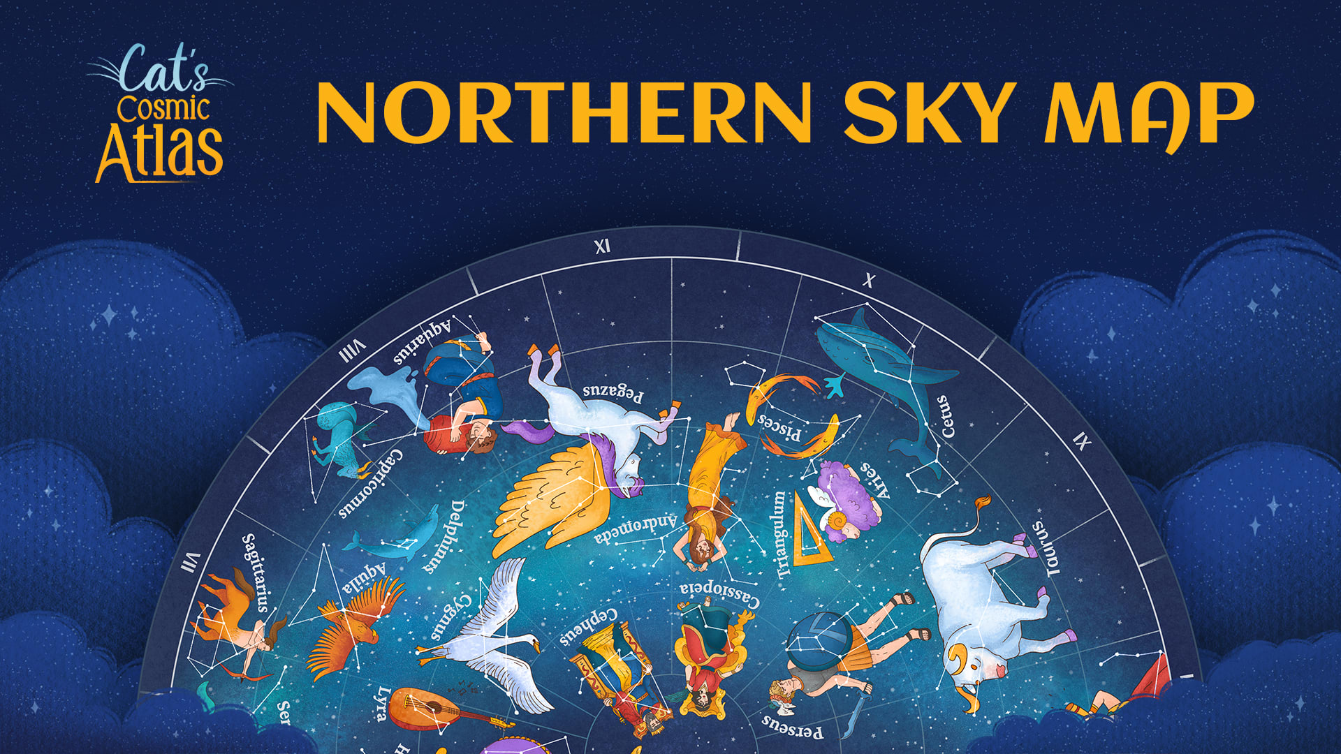 Northern Sky Map