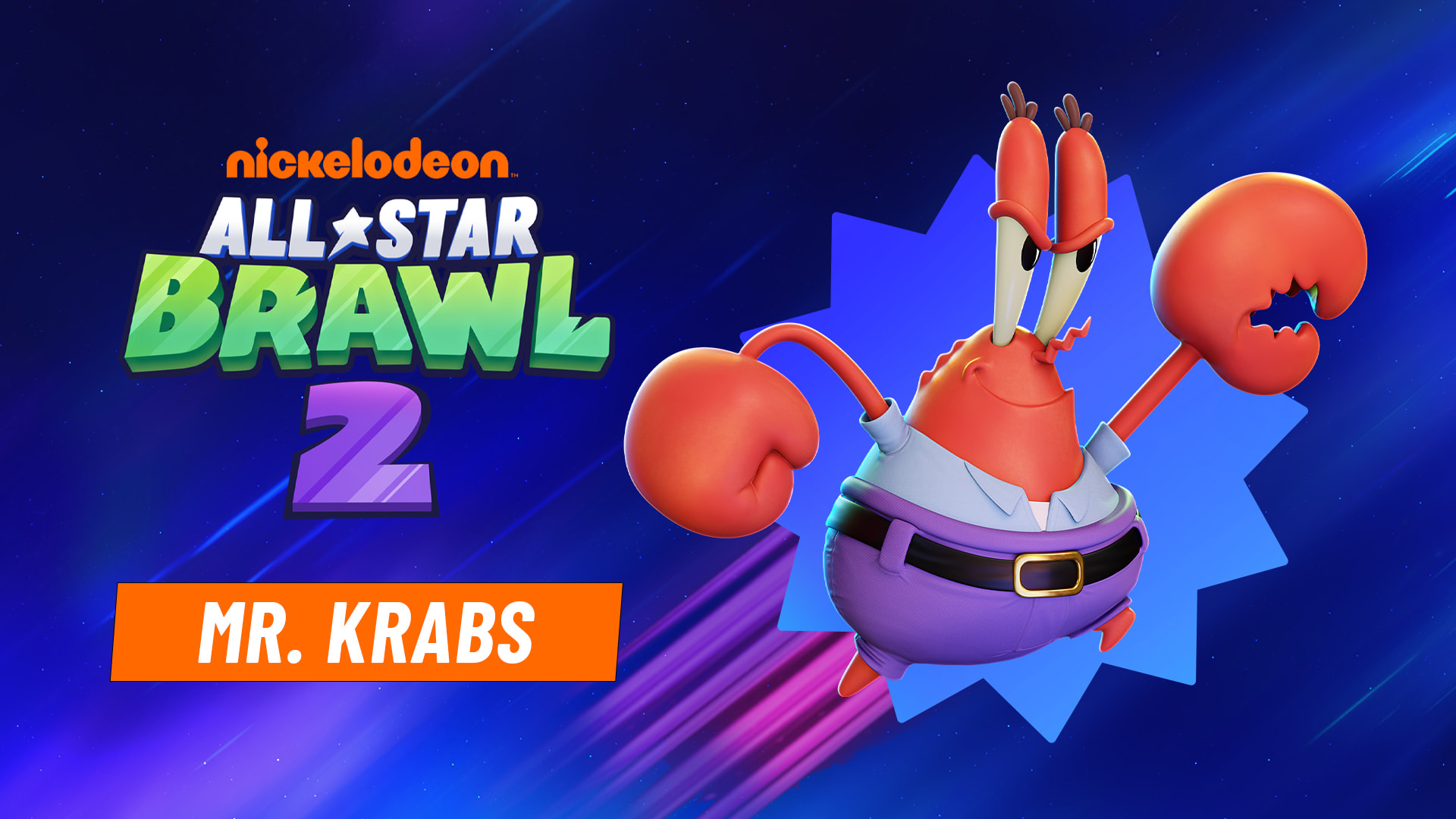 Nickelodeon All-Star Brawl 2 Mr. Krabs Brawl Pack