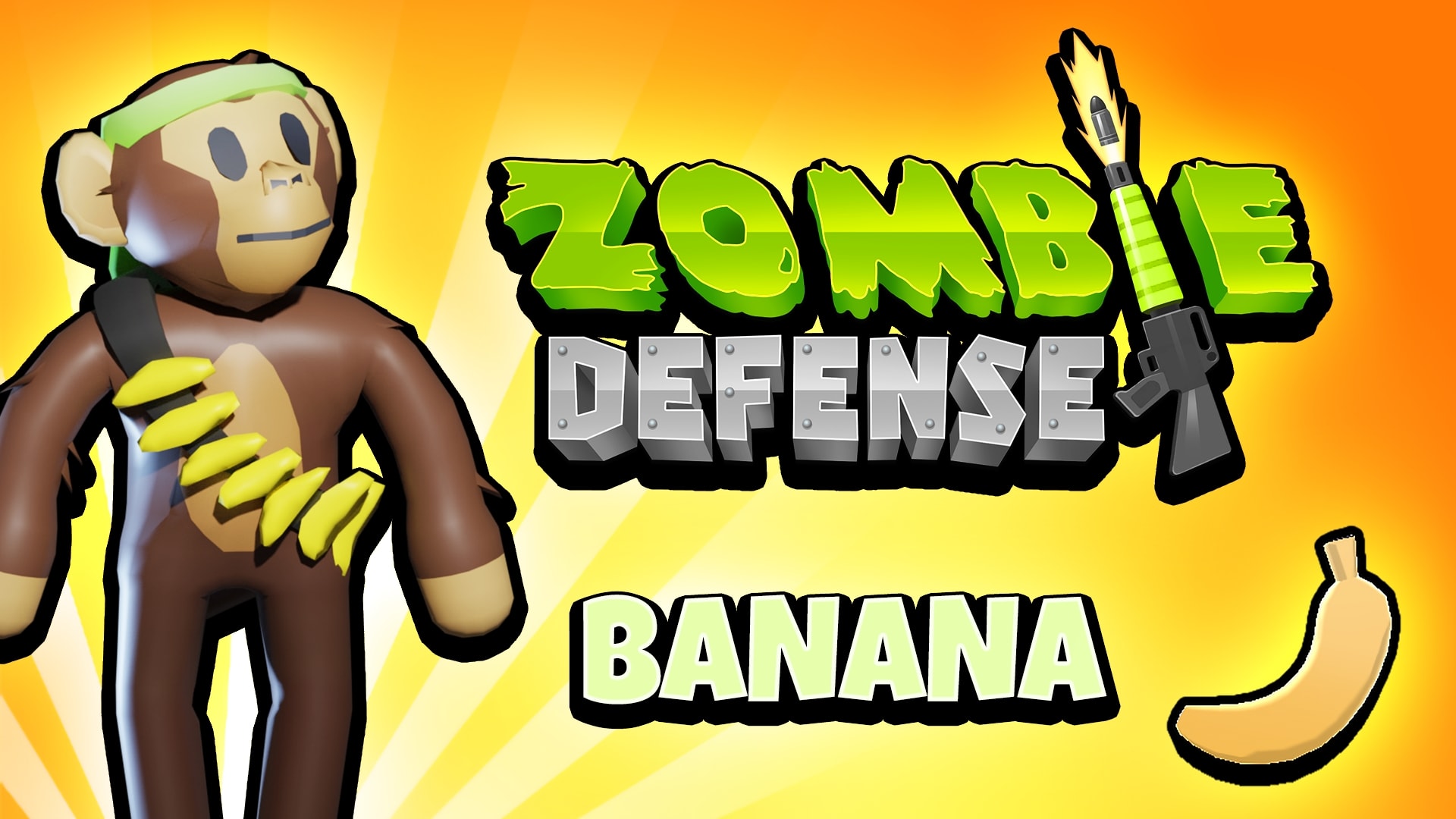 Zombie Defense: Banana