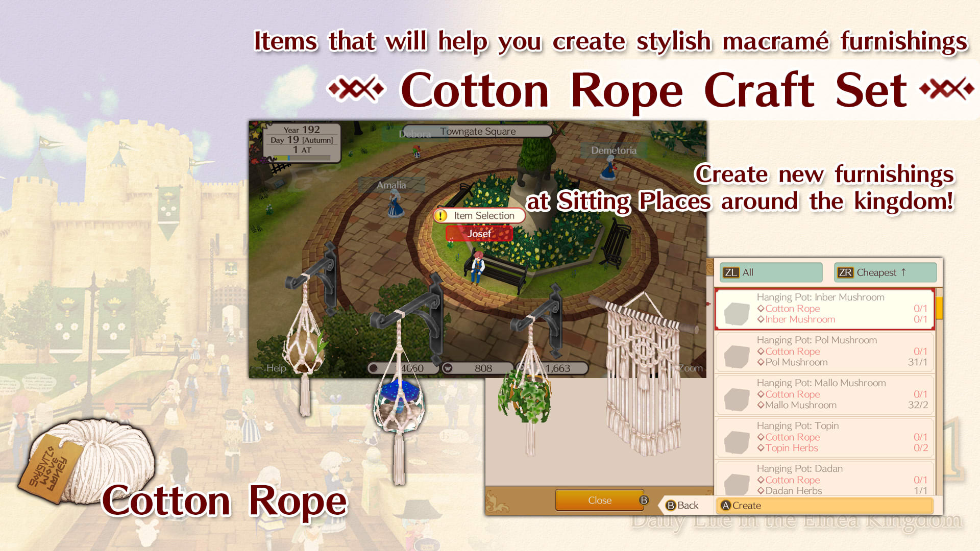 Cotton Rope Craft Set