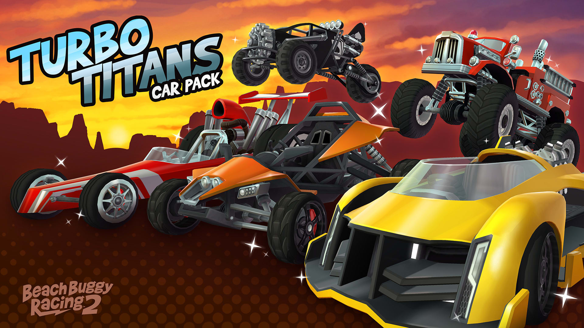 Turbo Titans Car Pack