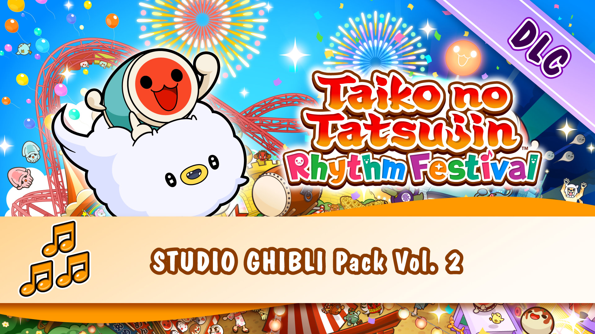Taiko no Tatsujin: Rhythm Festival - STUDIO GHIBLI Pack Vol. 2