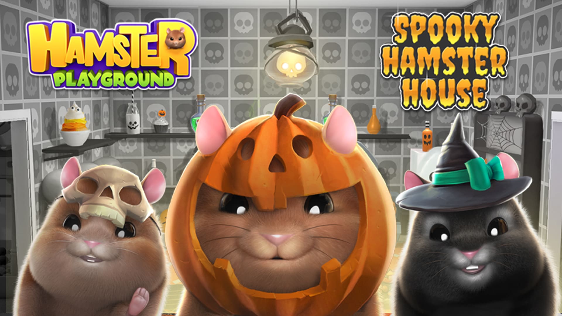 Hamster Playground - Spooky Hamster House DLC