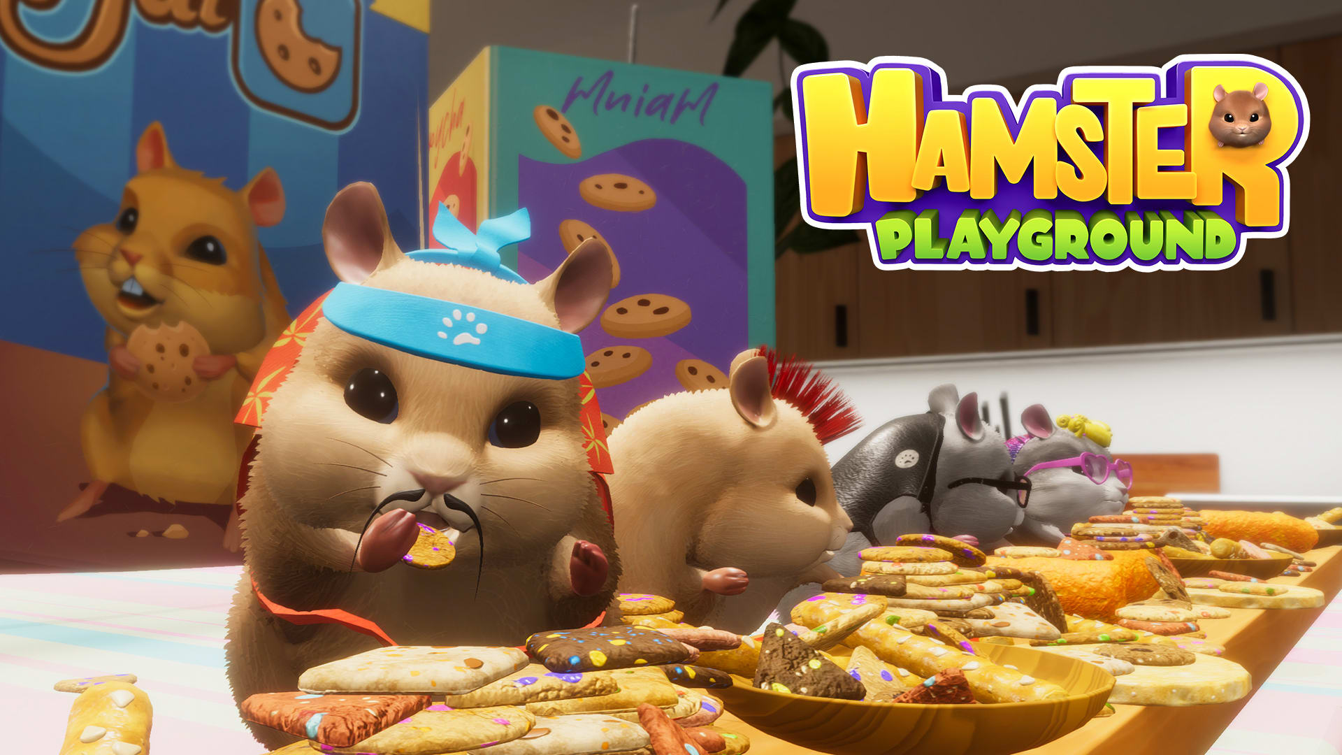 Hamster Playground - Eating Contest Game Mode