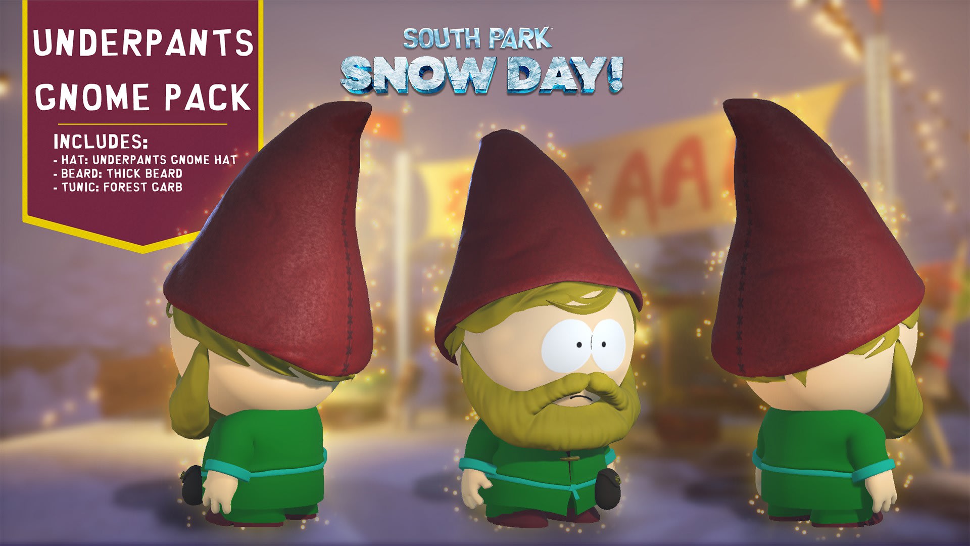 SOUTH PARK: SNOW DAY! Underpants Gnome Cosmetics pack