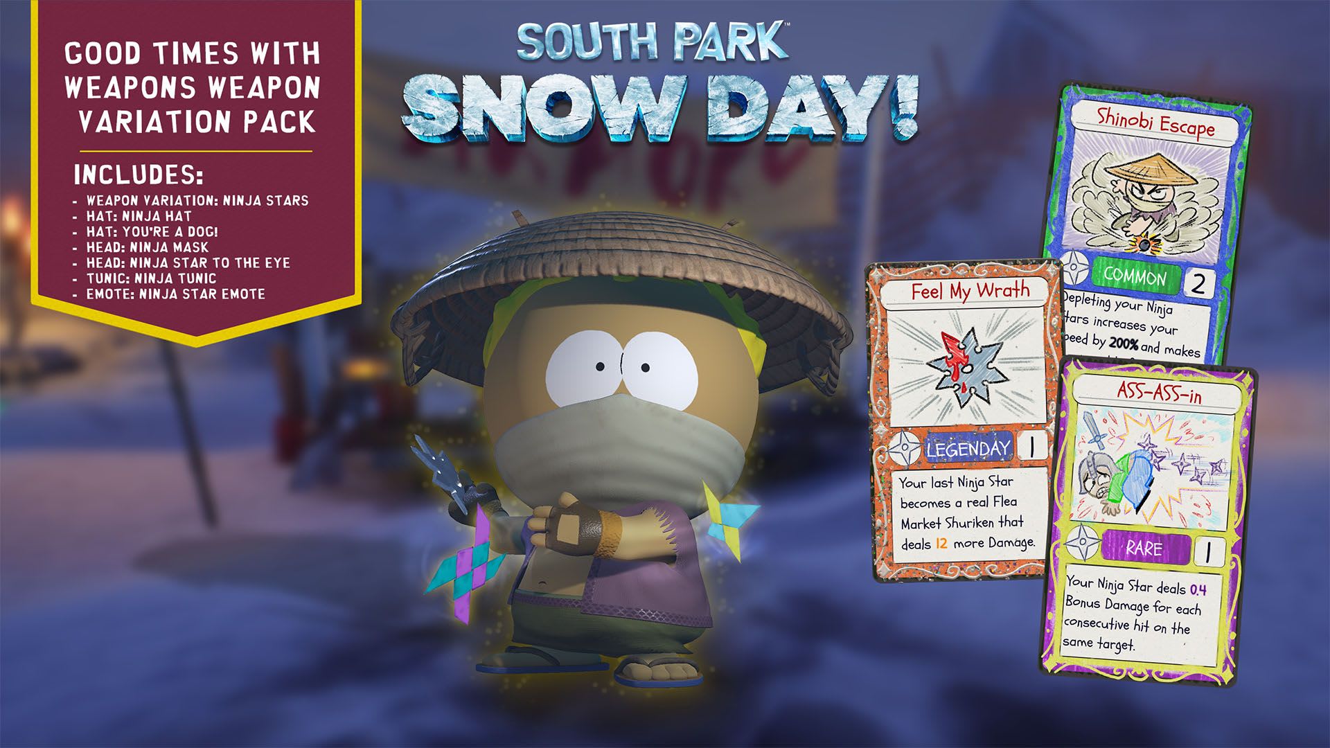 SOUTH PARK: SNOW DAY! Bigger, Longer & Uncut Anniversary Pack 