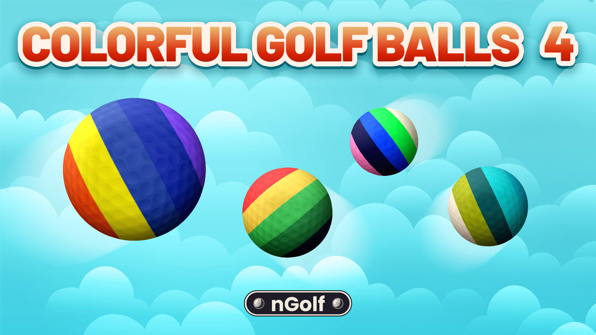 Colorful Golf Balls 4