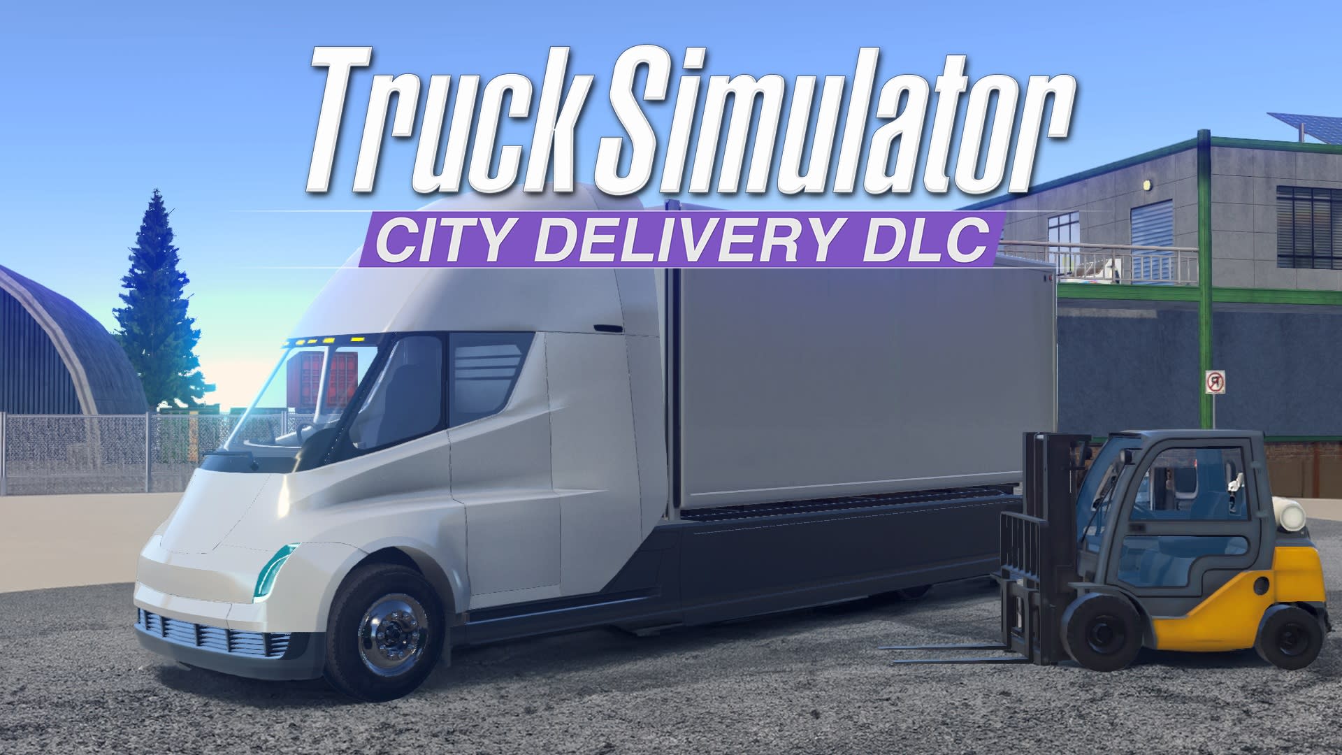 Truck Simulator City Delivery - American Electric Semi-Truck Car DLC