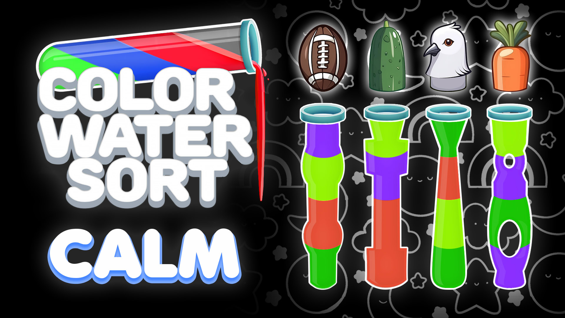 Color Water Sort: Calm DLC