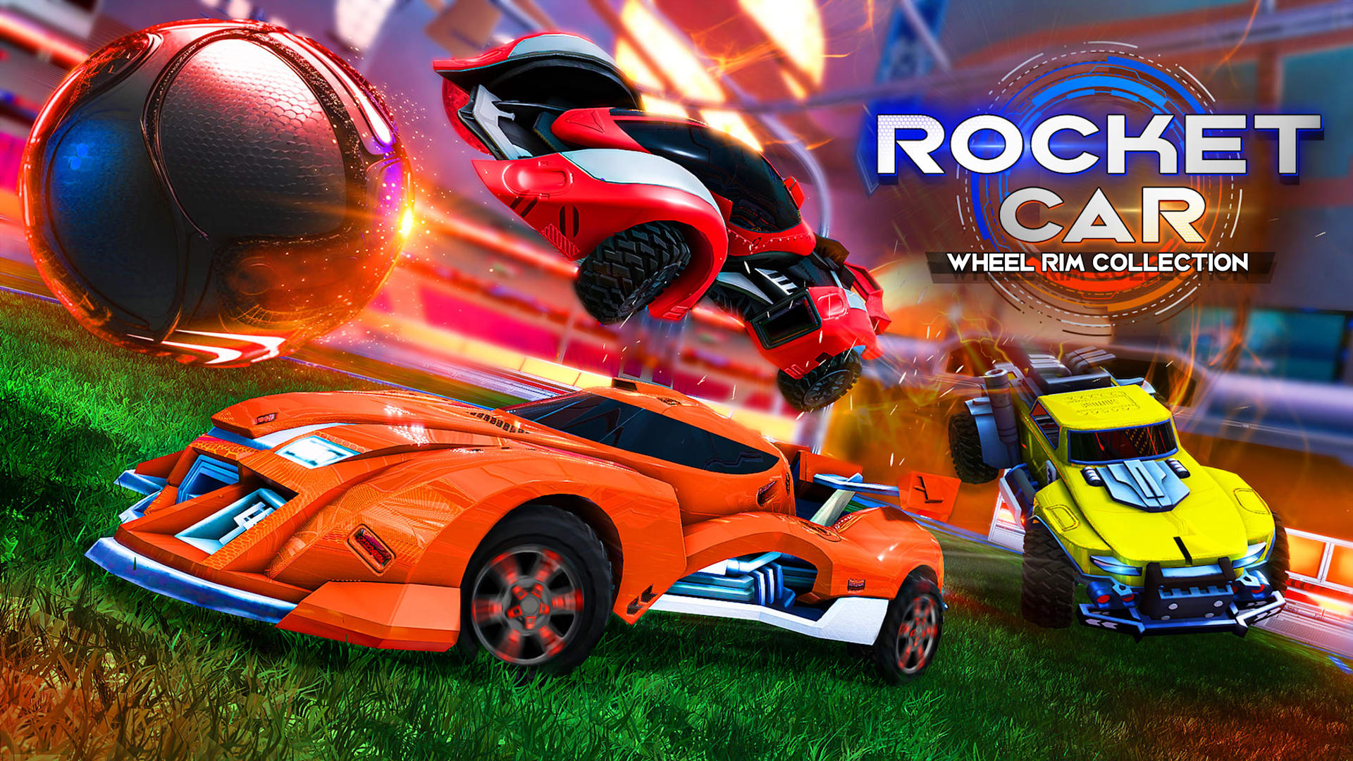 Rocket Car - Wheel Rim Collection