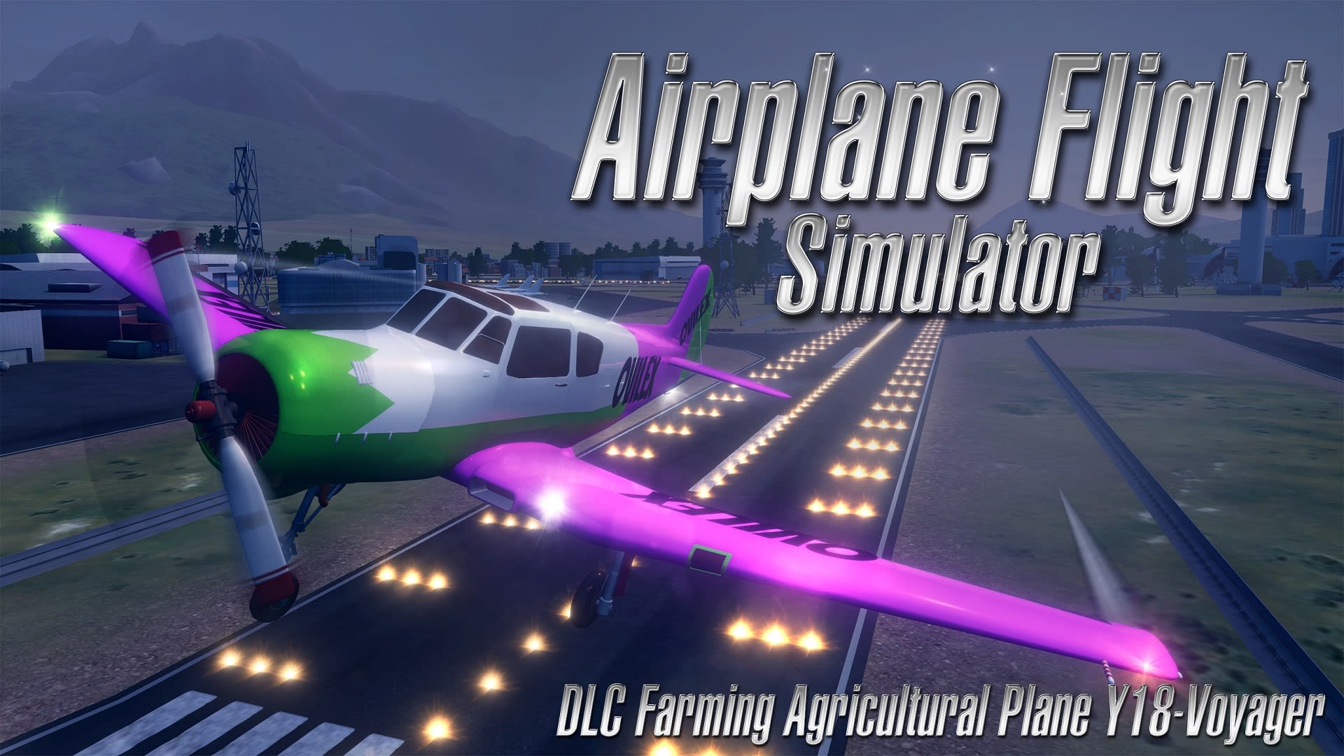 Airplane Flight Simulator DLC - Farming Agricultural Plane Y18-Voyager