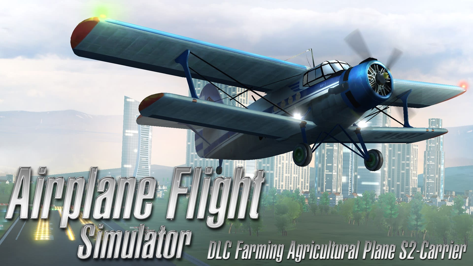 Airplane Flight Simulator DLC - Farming Agricultural Plane S2-Carrier