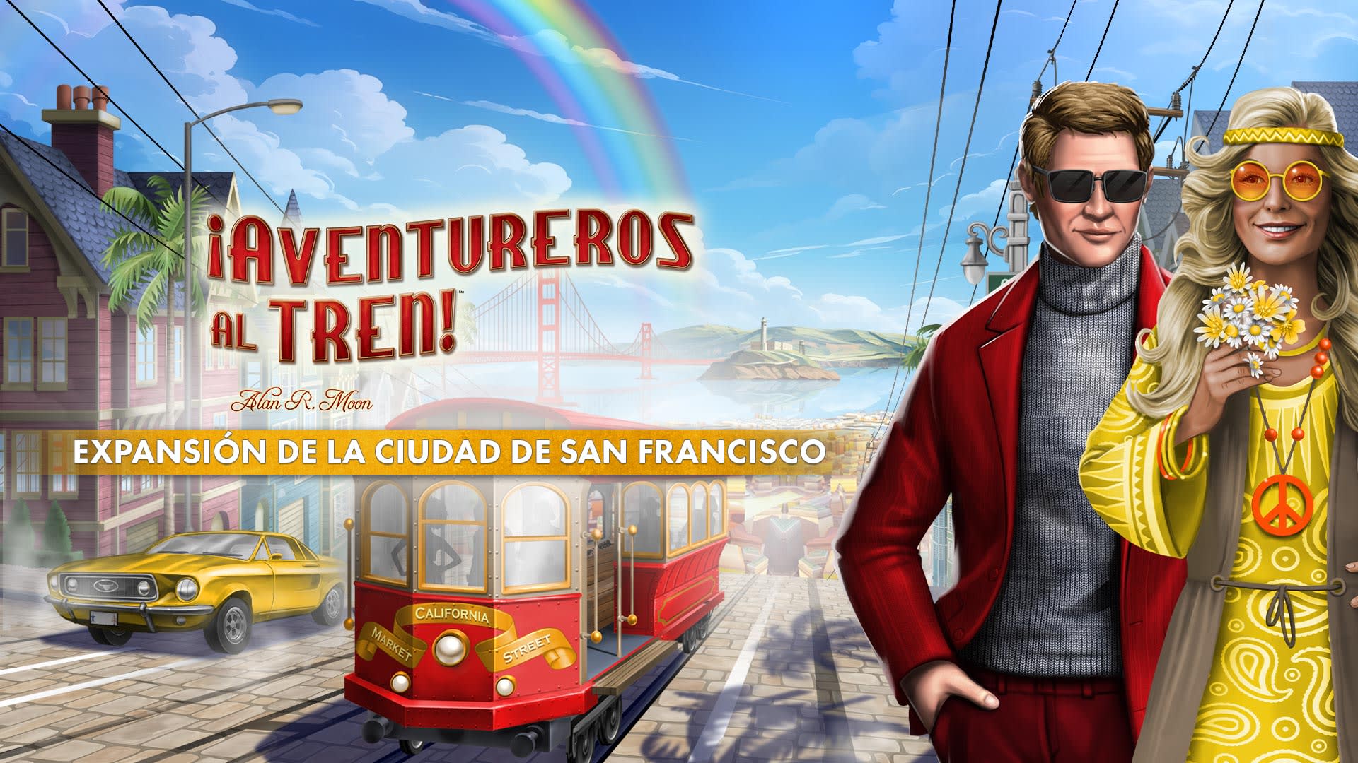 Aventureros al Tren®: Expansión Ciudad de San Francisco