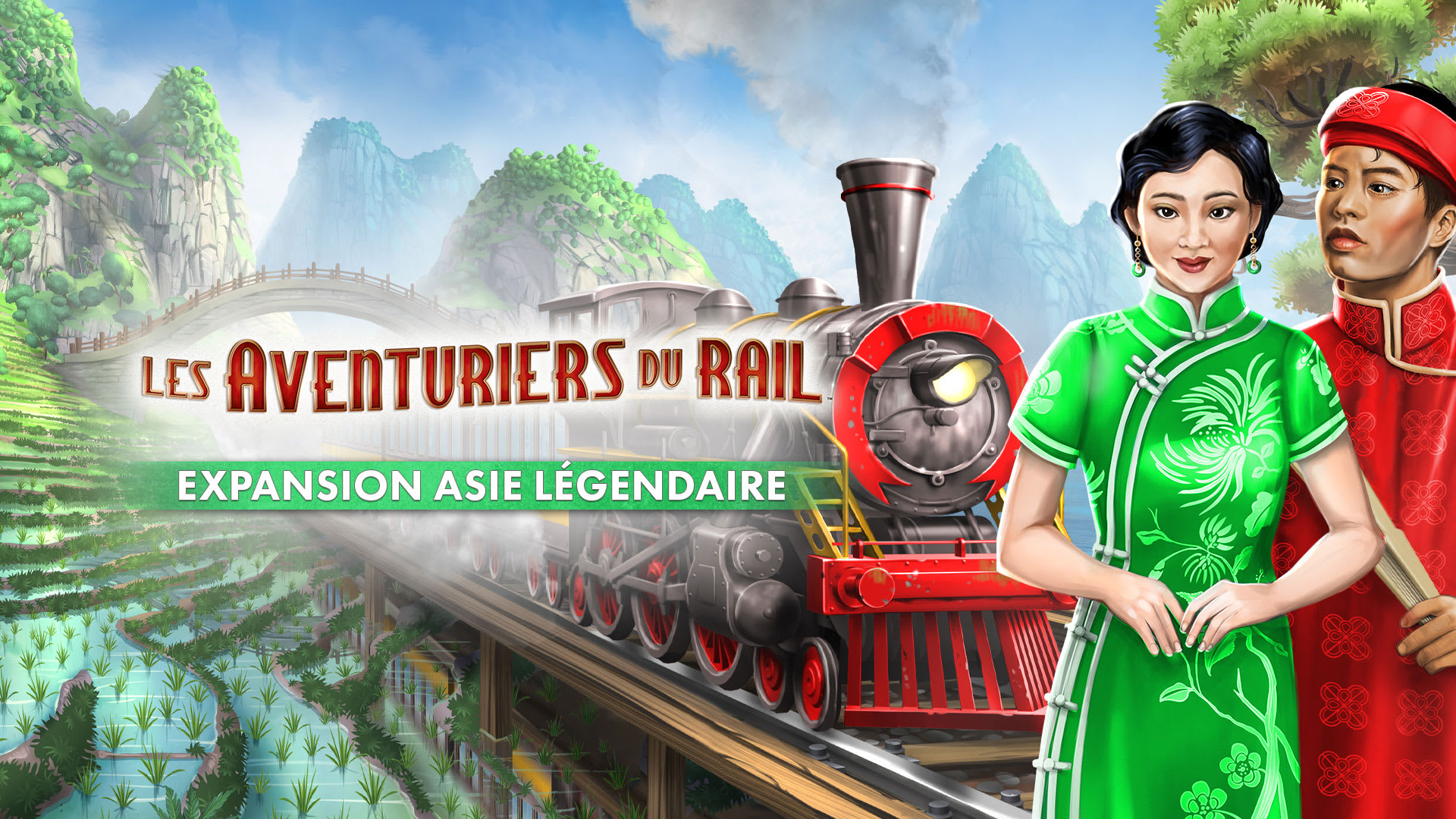 Les Aventuriers du Rail: Legendary Asia