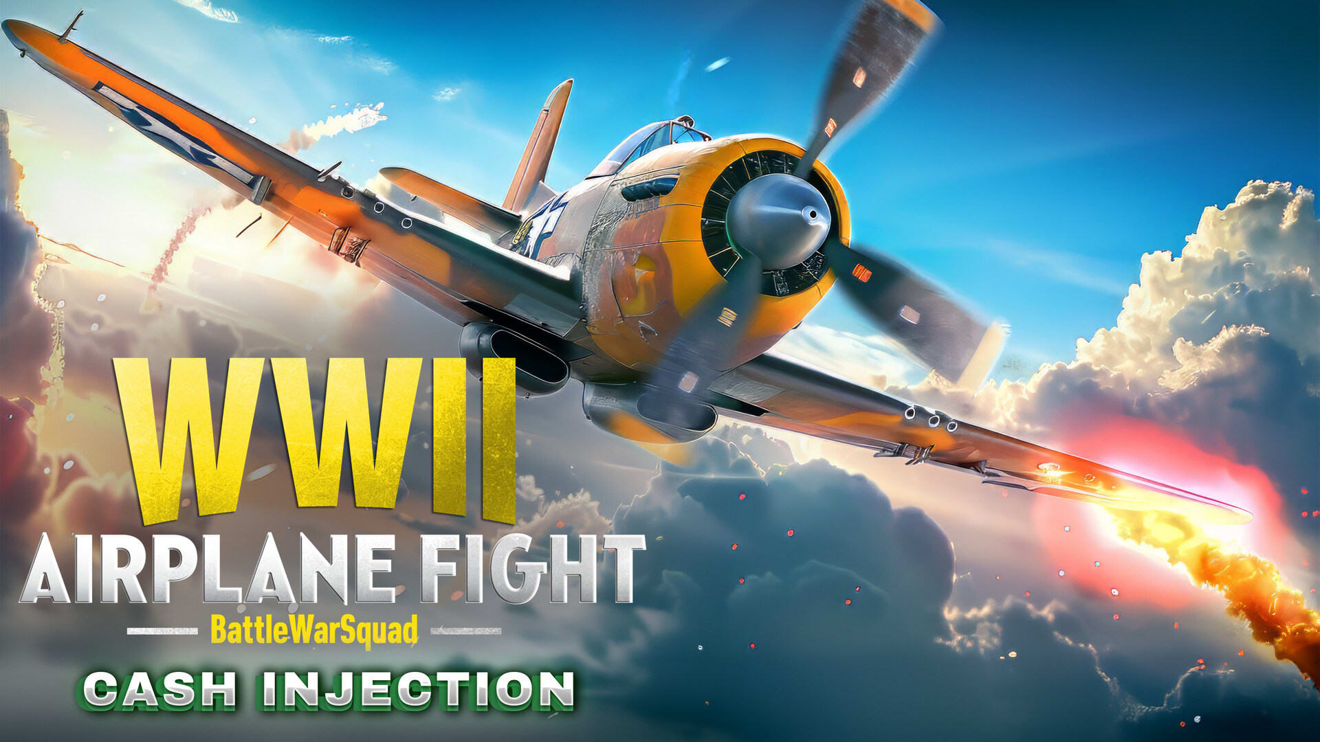 WWII AIRPLANE FIGHT - Battle War Squad - Cash Injection