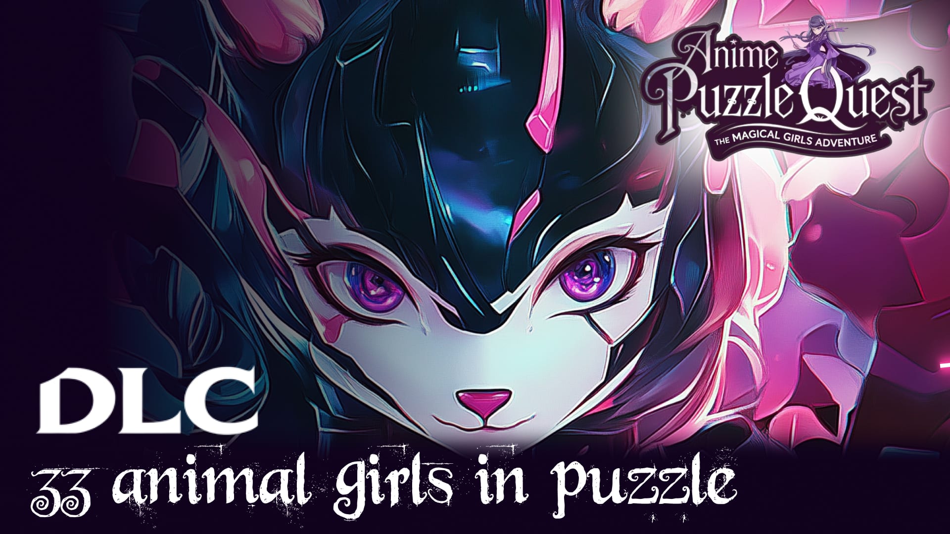 33 Animal Girls in Puzzle