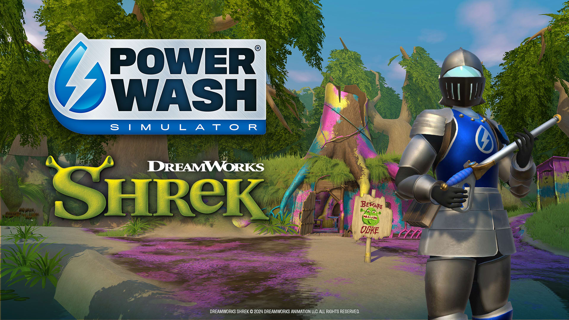 Pack spécial Shrek pour PowerWash Simulator