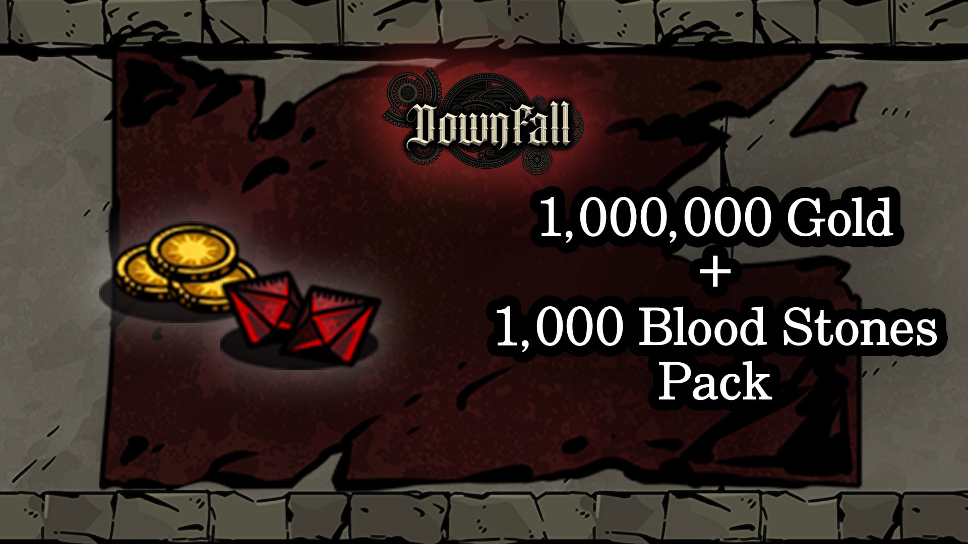 1,000,000 Gold + 1,000 Blood Stones Pack