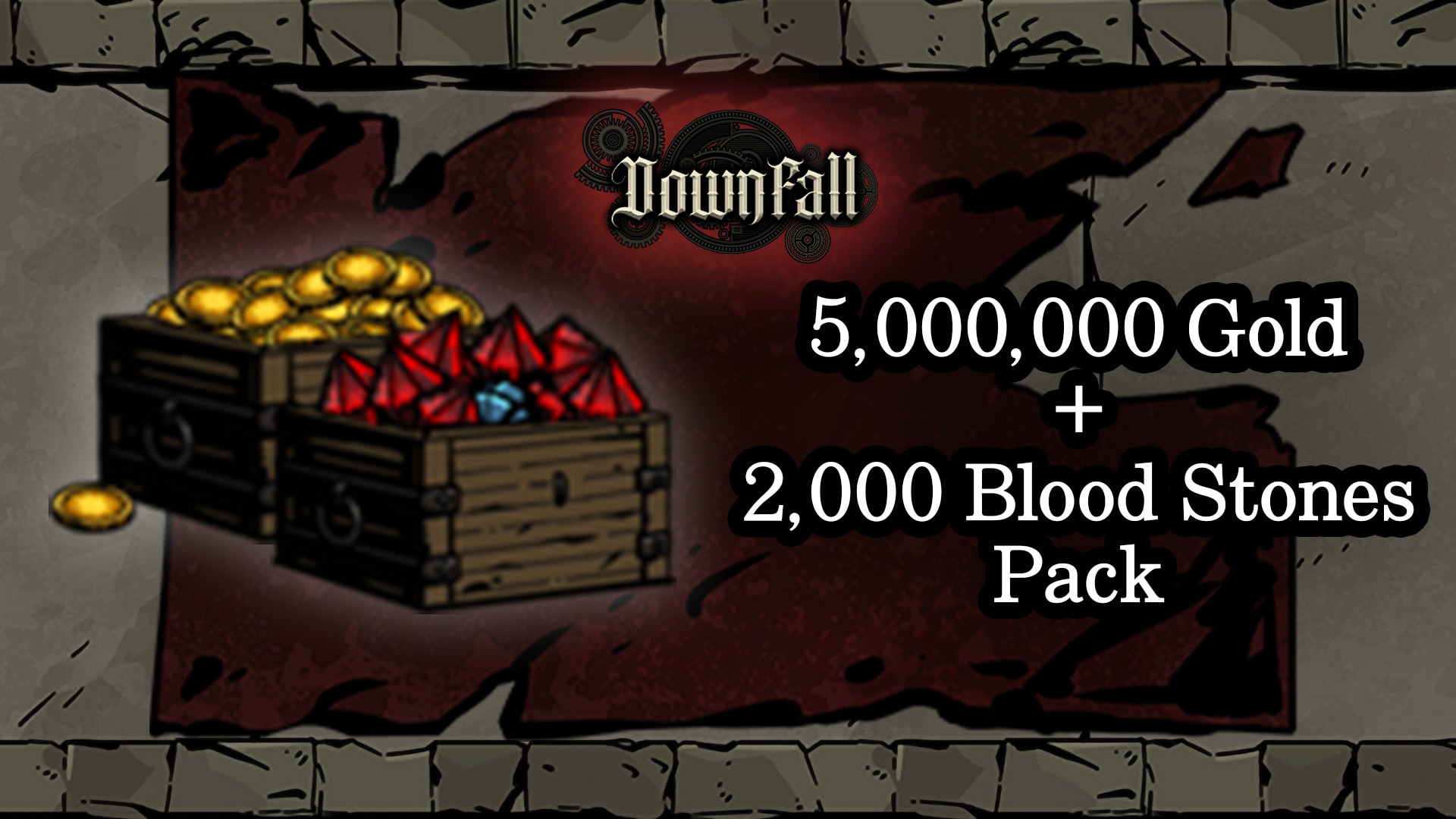 5,000,000 Gold + 2,000 Blood Stones Pack