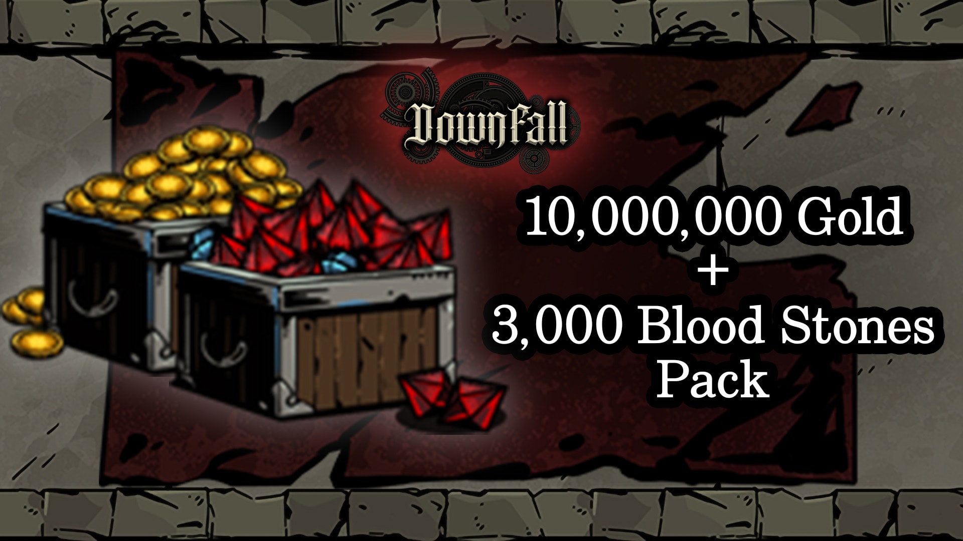 10,000,000 Gold + 3,000 Blood Stones Pack