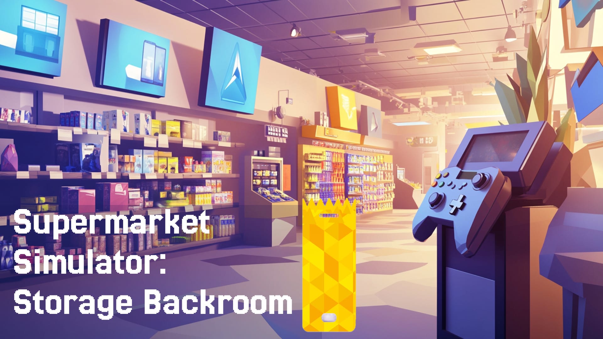 Supermarket Simulator: Storage Backroom