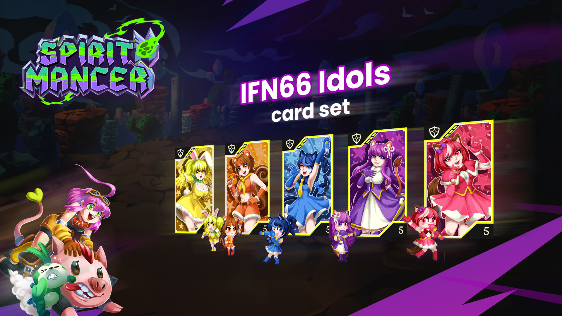 IFN66 idols card set