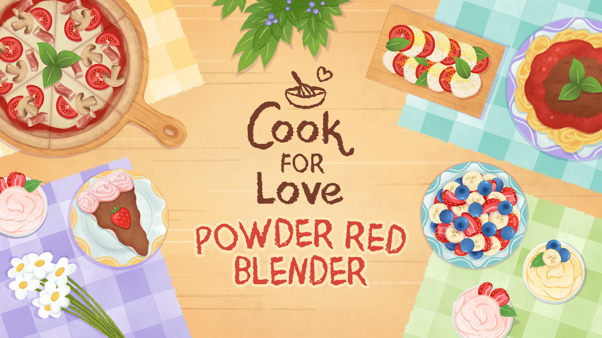 Powder Red Blender