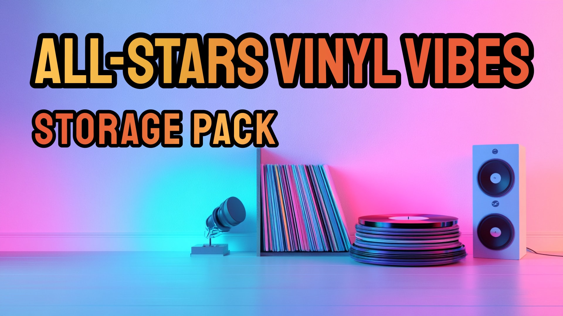 All-Star Vinyl Vibes: Storage Pack