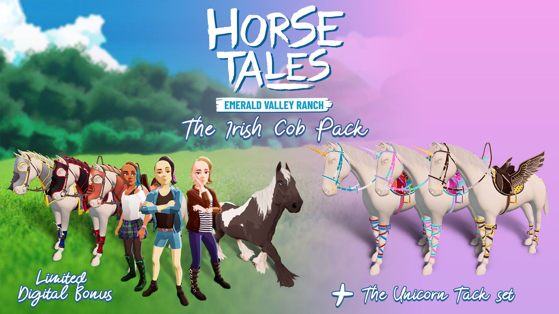 Irish Cob DLC - Horse Tales - Emerald Valley