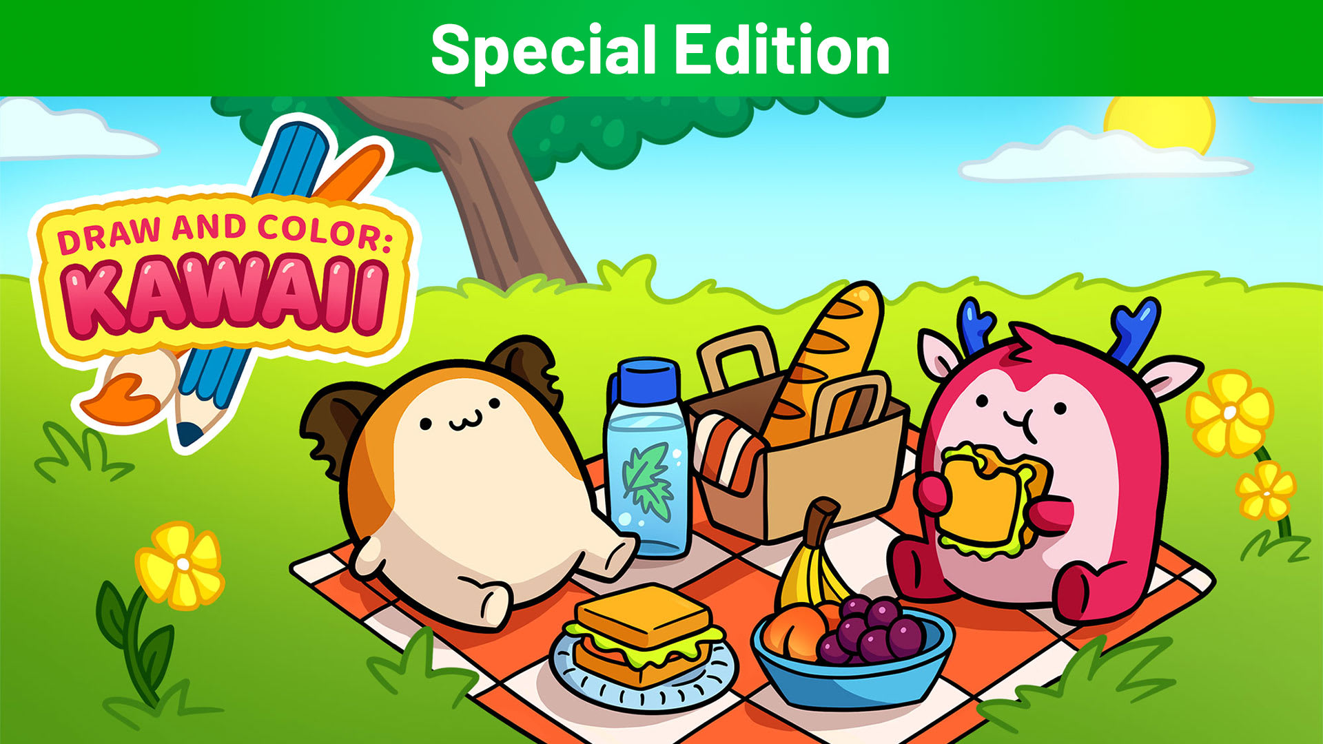 DRAW AND COLOR: KAWAII Special Edition