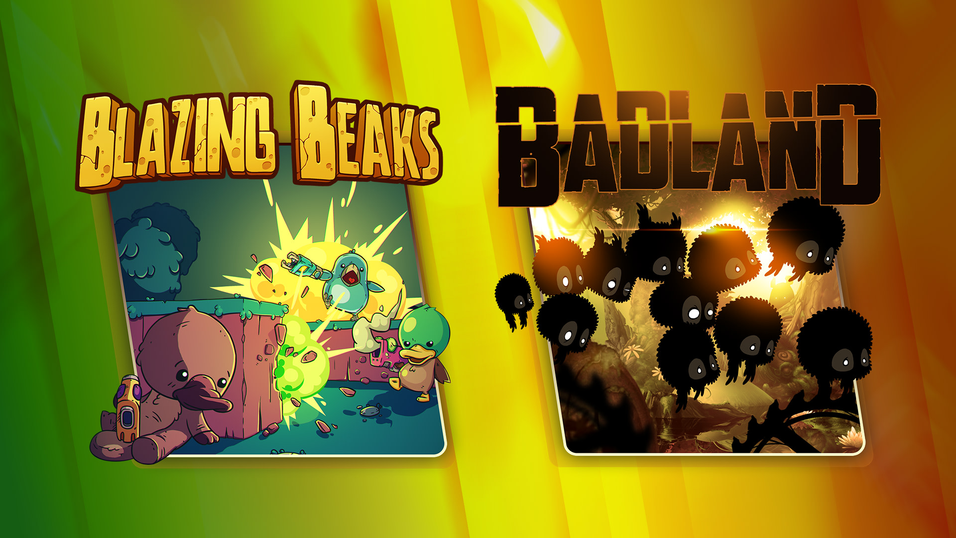 Blazing Beaks + Badland: Game of the Year Edition Bundle