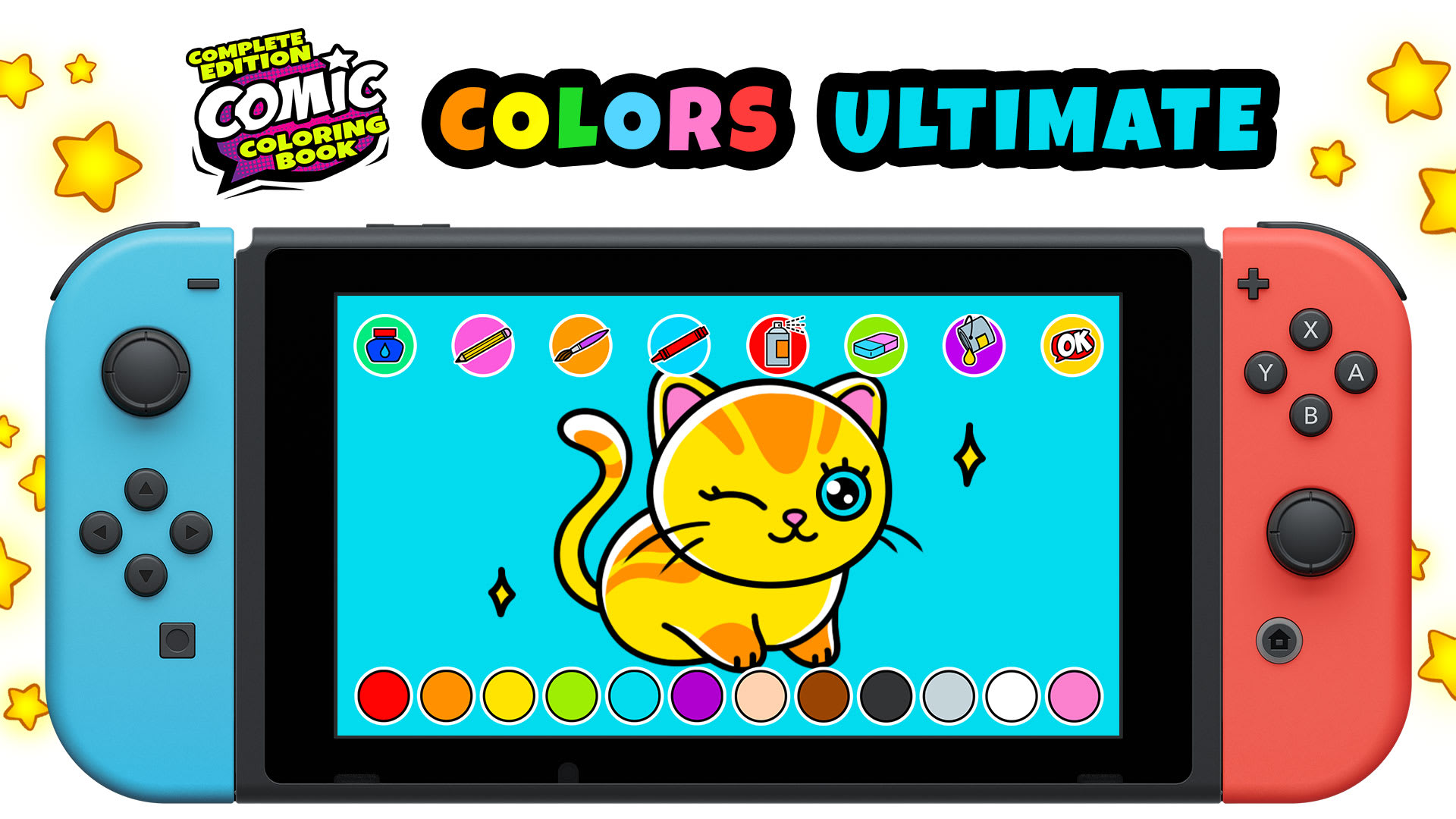 Comic Coloring Book Complete Edition: COLORS Ultimate