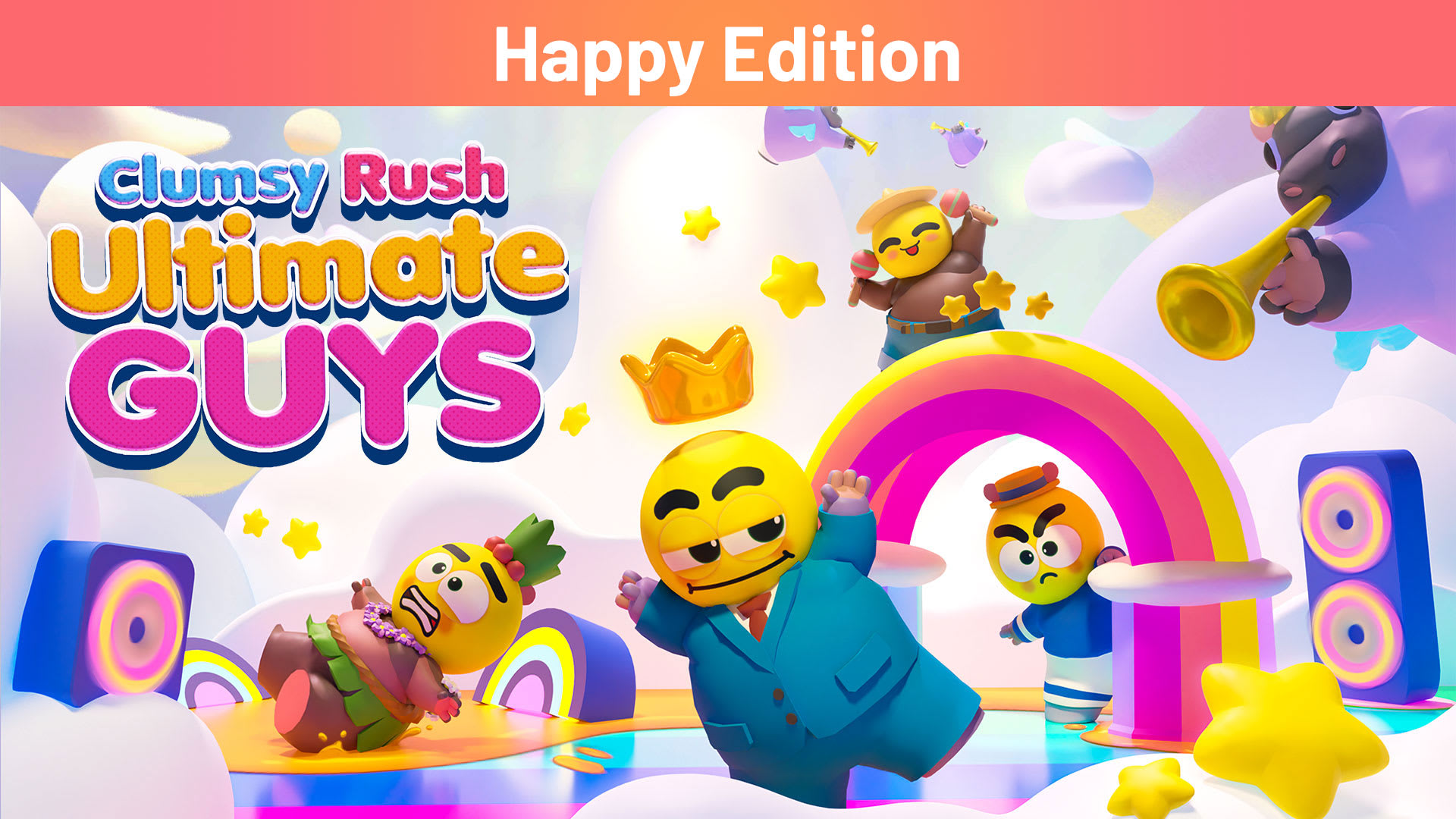 Clumsy Rush: Ultimate Guys Happy Edition