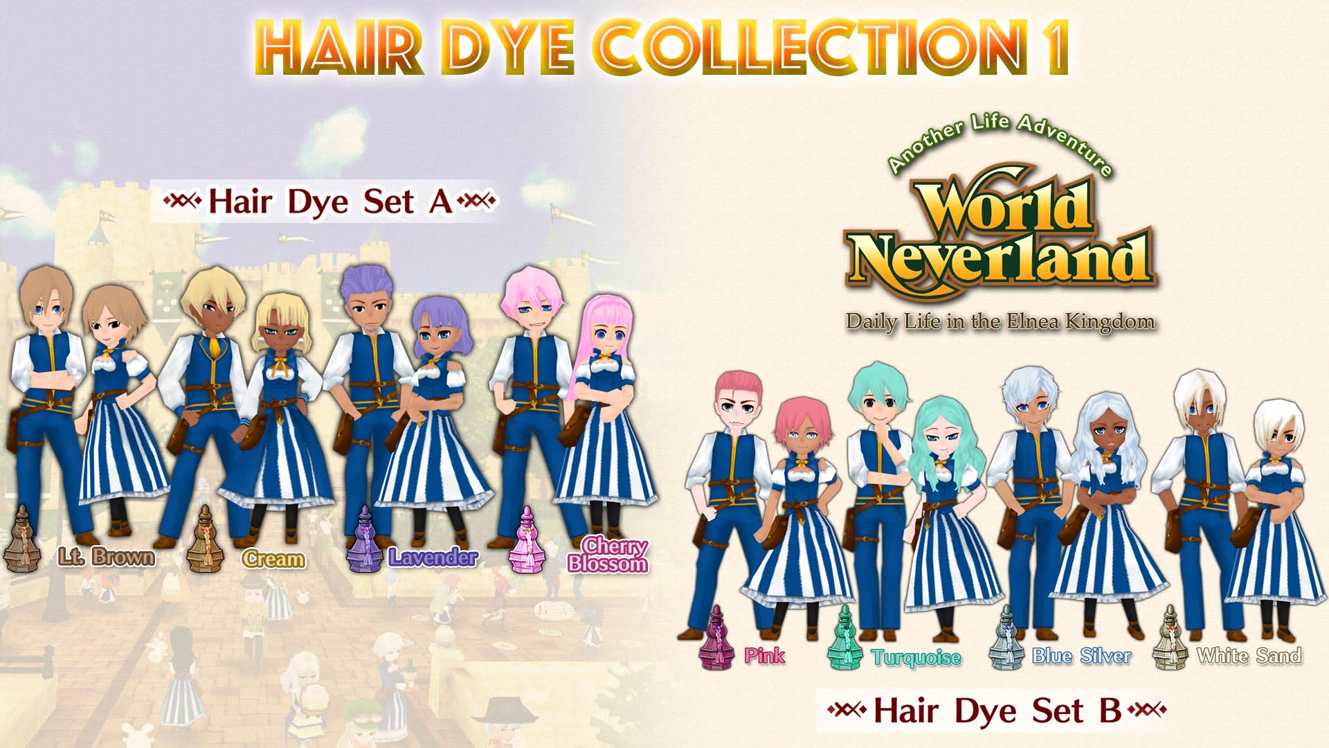 Hair Dye Collection 1